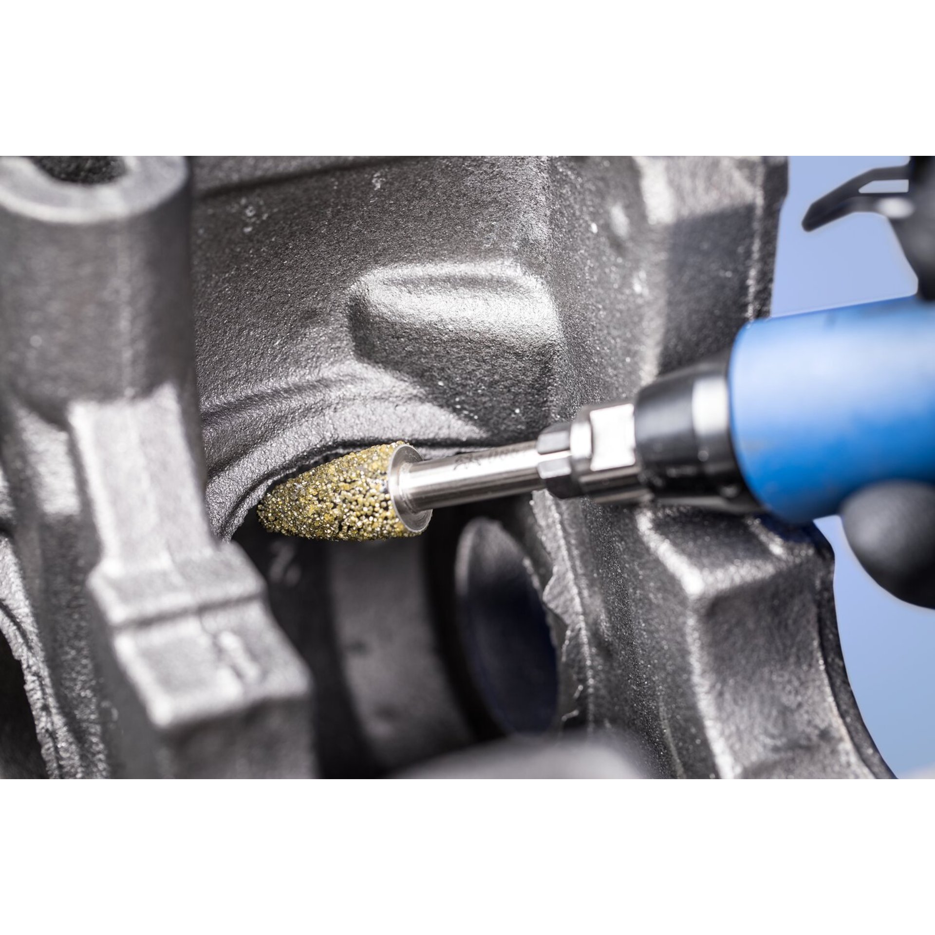 PFERD TOOLS Diamant-Schleifstift Rundbogen Ø16,0mm Schaft-Ø8 mm D852 (sehr grob) zum Schleifen von Grau-und Sphäroguss Produktbild img3 L