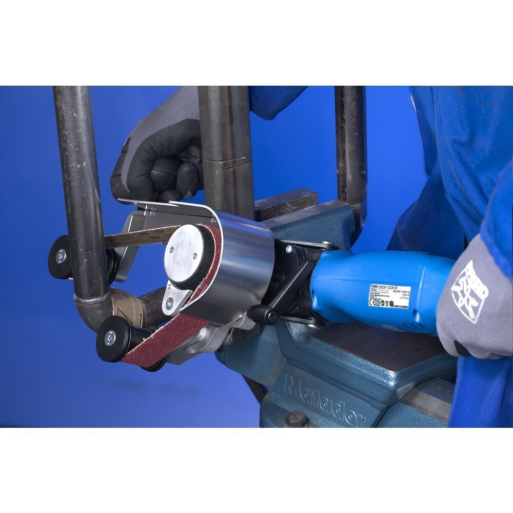 PFERD TOOLS Elektrorohrbandschleifer EBER 12/25 R 230 Volt 7,6 m/s Bandlänge: 610-820 mm x Breite: 12-40 mm Produktbild img2 L