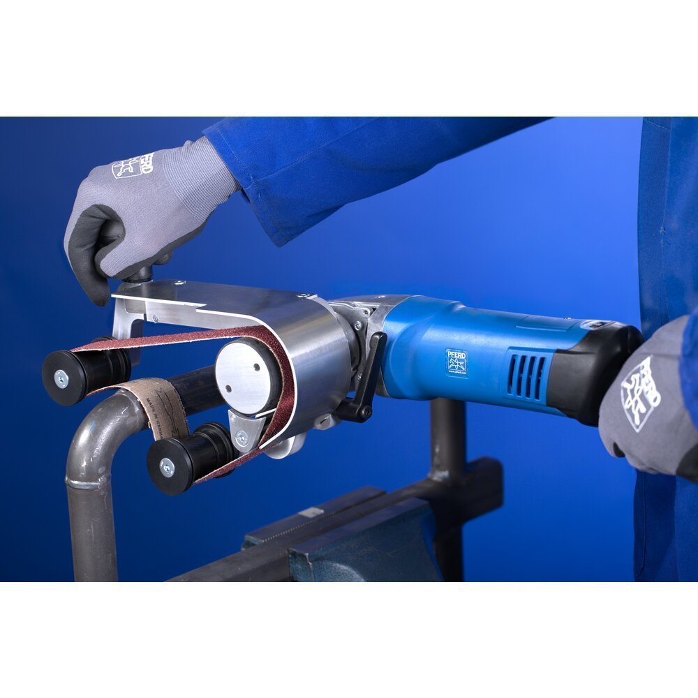 PFERD TOOLS Elektrorohrbandschleifer EBER 17/75 R 230 Volt/22,8 m/s Bandlänge: 610-820 mm x Breite: 12-40 mm Produktbild img2 L