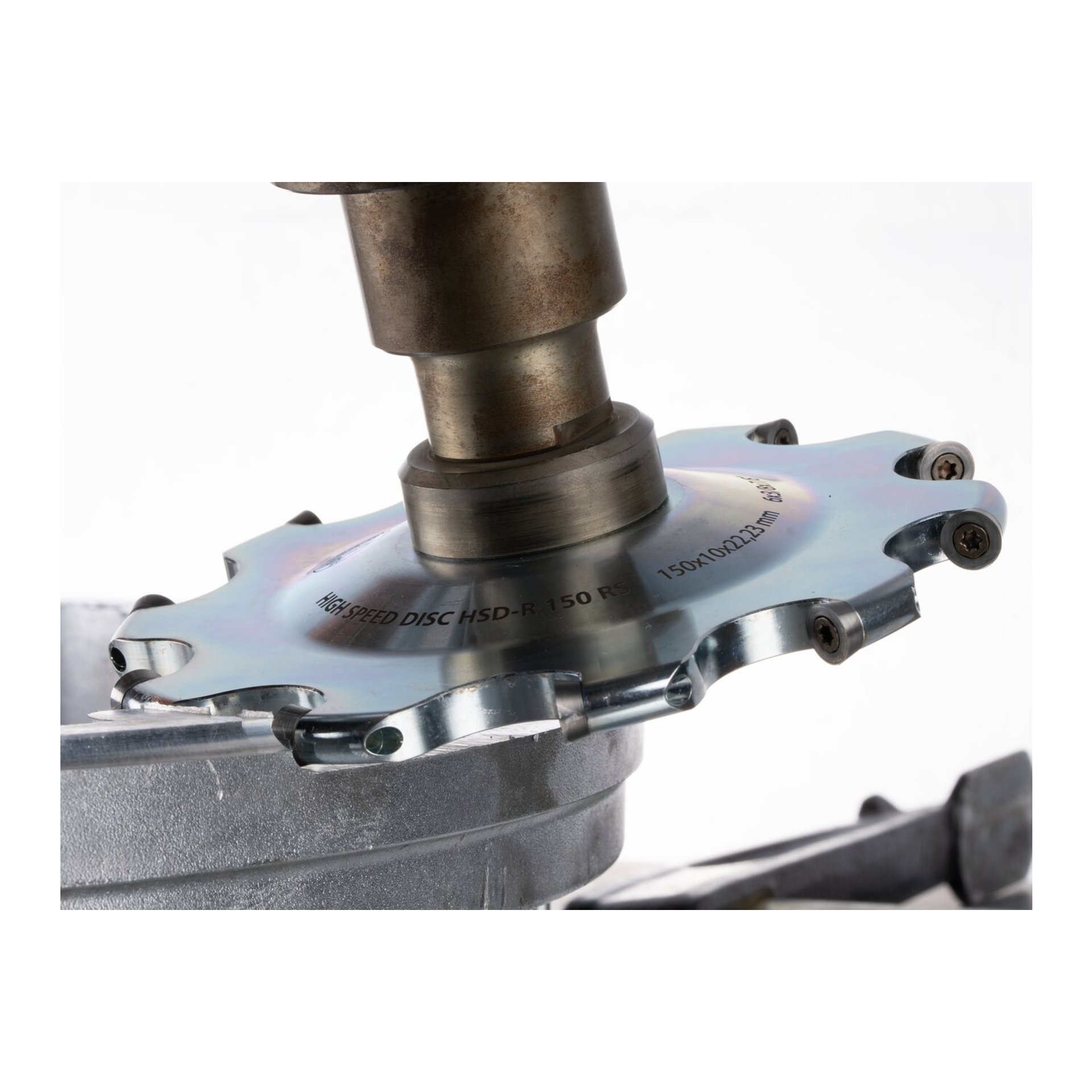 PFERD TOOLS Hochleistungsfrässcheibe ALUMASTER HSD-R Ø 150mm RS für den Robotereinsatz Alu Bearbeitung HICOAT beschichtet Produktbild img3 L