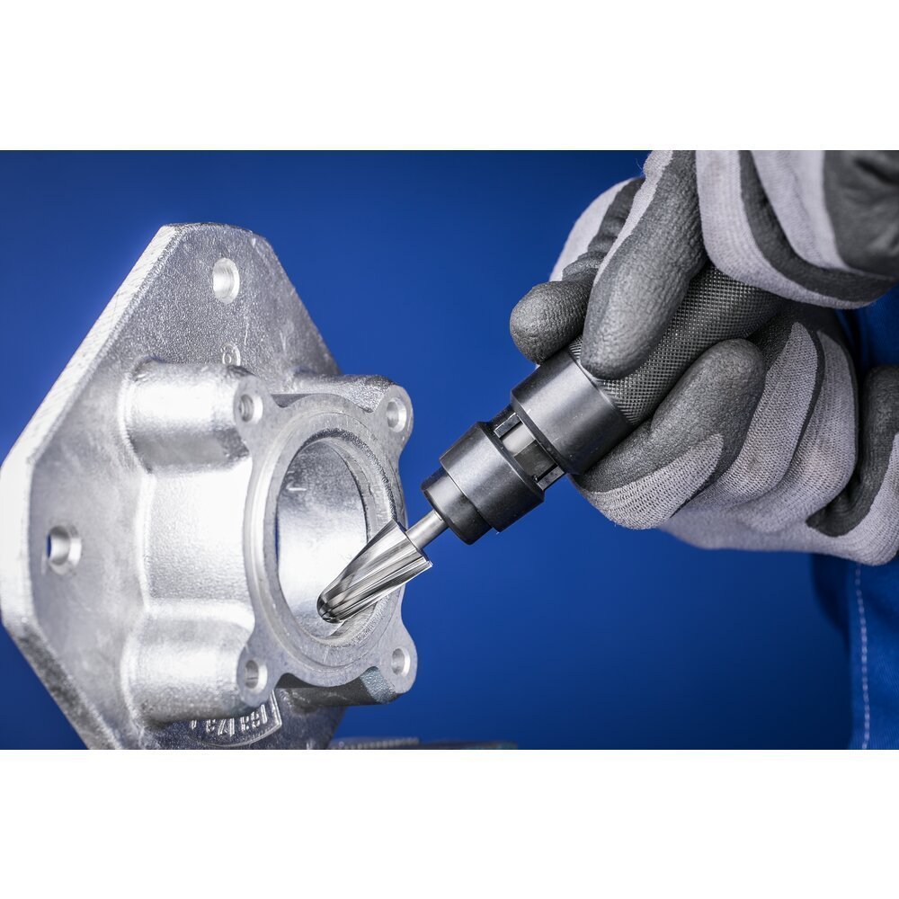 PFERD TOOLS HSS Frässtift ALU Rundkegelform L Ø 16x30mm Schaft-Ø 6 mm Alu/NE Produktbild img2 L