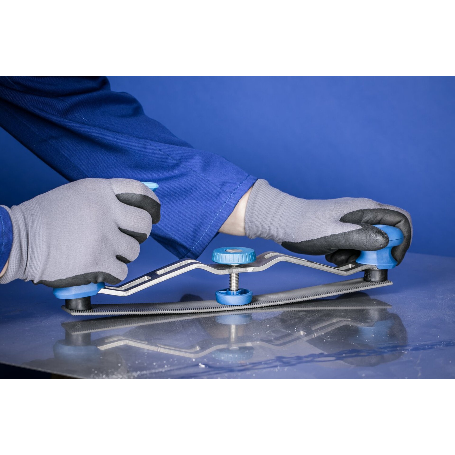 PFERD TOOLS Karosseriefeilen-Halter Typ KFH für Feilblatt 350mm ergonomisch und stufenlos justierbar Produktbild img2 L