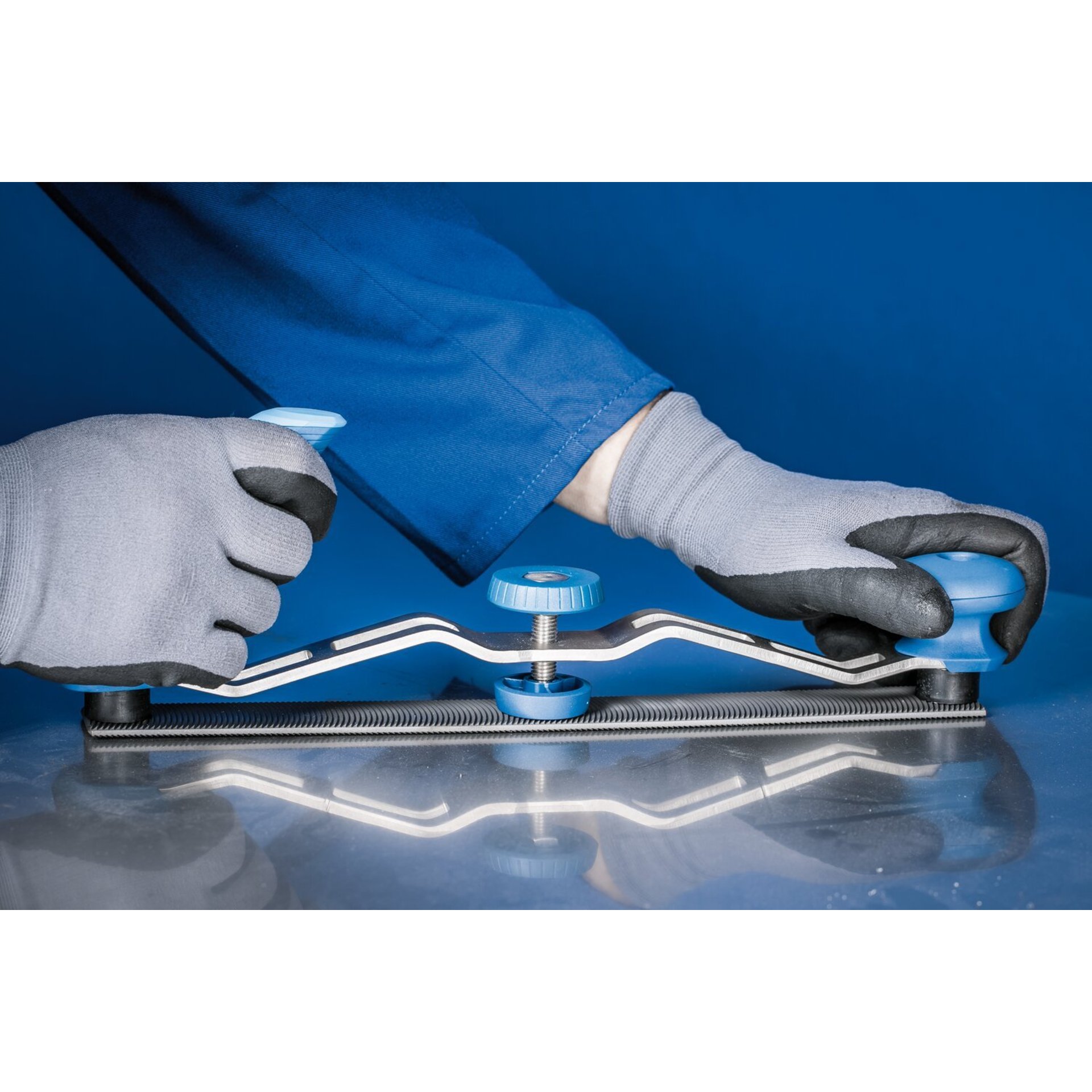 PFERD TOOLS Karosseriefeilen-Halter Typ KFH für Feilblatt 350mm ergonomisch und stufenlos justierbar Produktbild img3 L