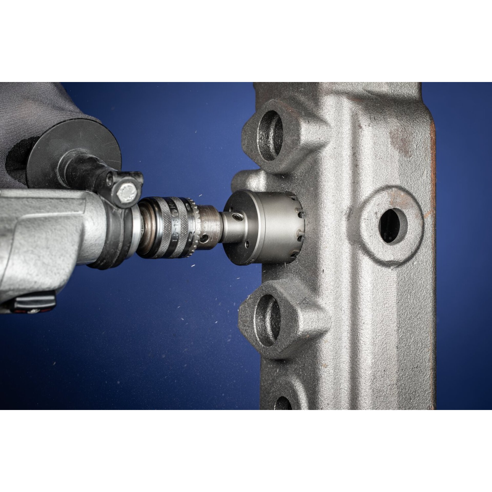 Hartmetall Lochschneider/-Lochsäge Ø 48x35 mm Schaft-Ø 10mm Schnitttiefe 32 mm universal Produktbild img2 L