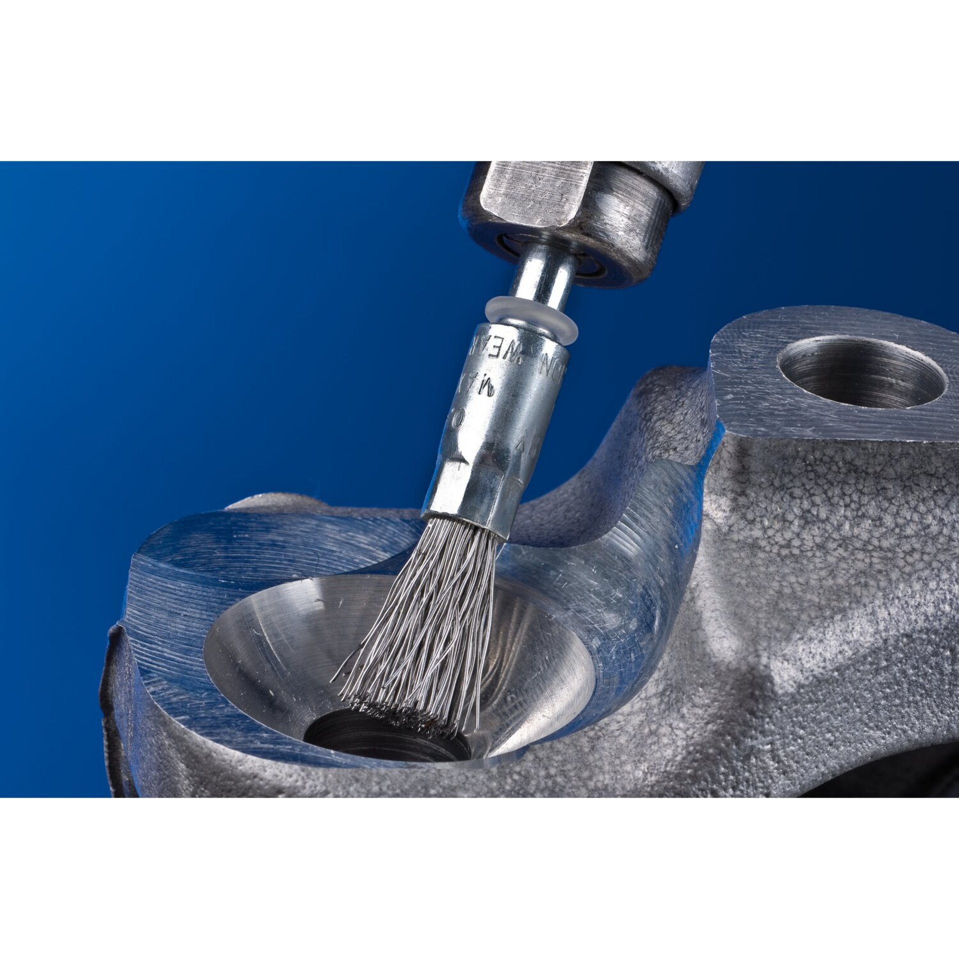 PFERD TOOLS Pinselbürste ungezopft PBU Ø10mm Schaft-Ø6 mm Stahl-Draht-Ø0,35 Produktbild img2 L