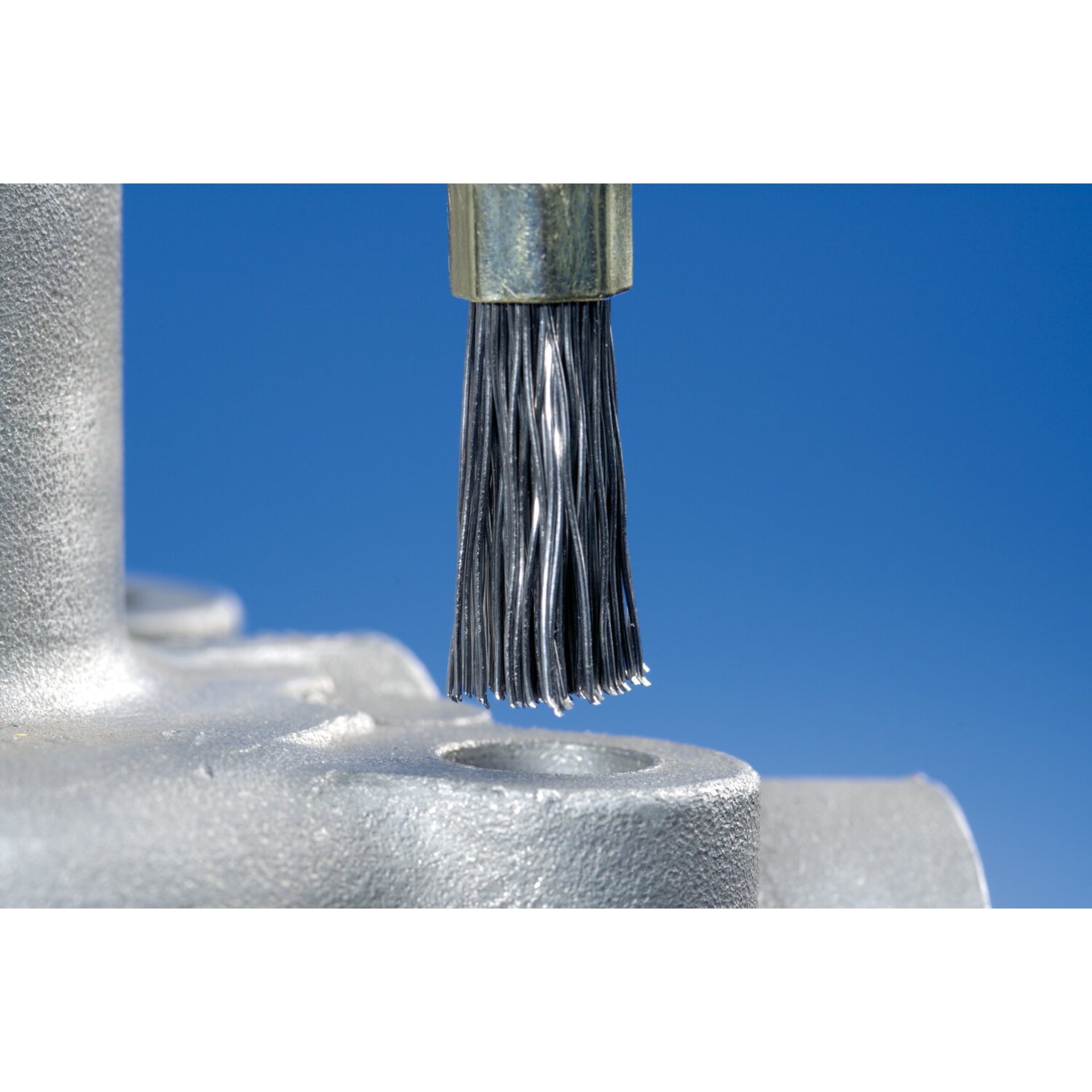 PFERD TOOLS Pinselbürste ungezopft PBU Ø10mm Schaft-Ø6 mm Stahl-Draht-Ø0,35 Produktbild img3 L