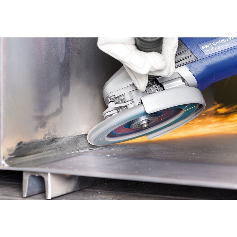 PFERD TOOLS POLIFAN CURVE Fächerscheibe PFR 150x22,23 mm Breite L Z40 SGP STEELOX für Stahl/Edelstahl Produktbild img4 L