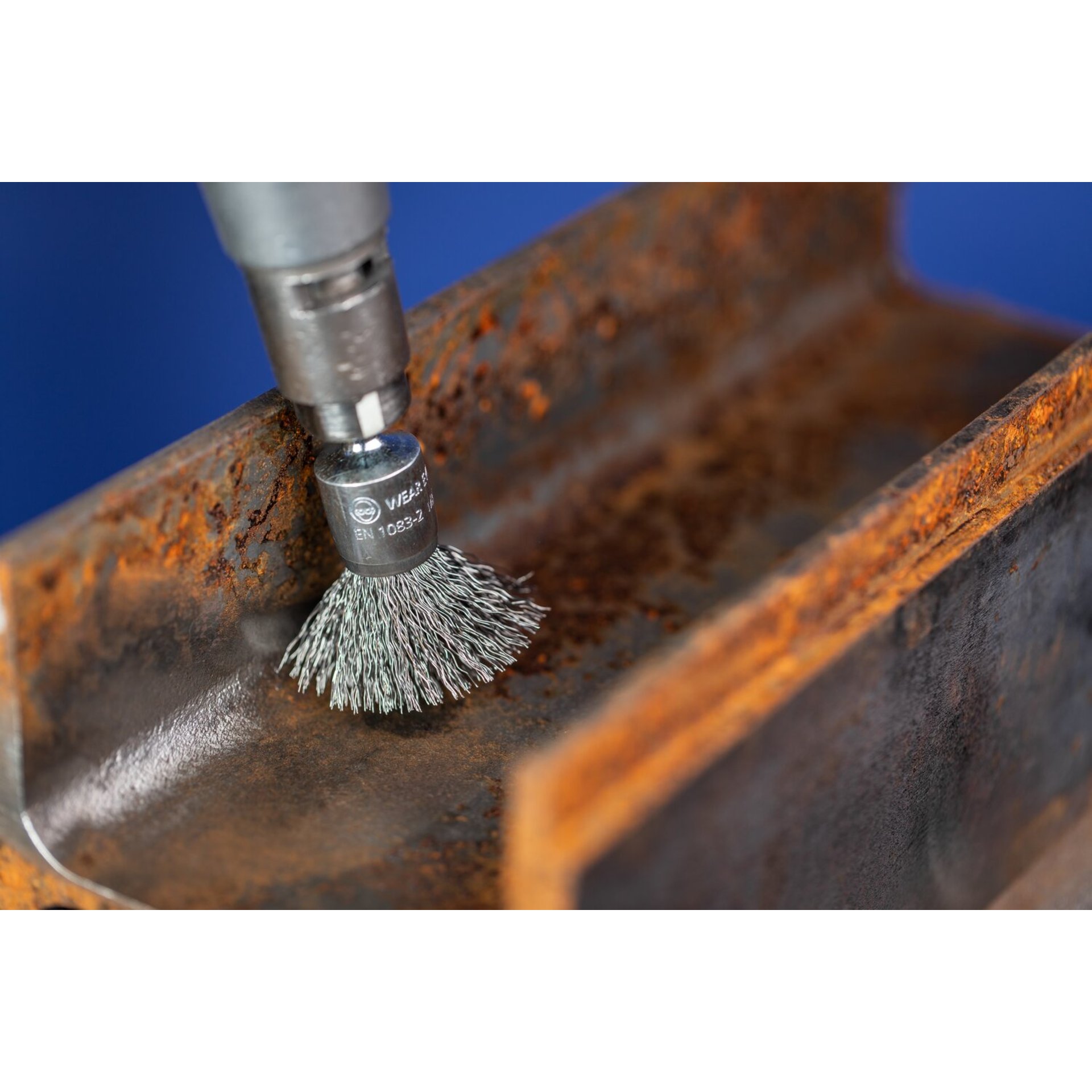PFERD TOOLS Pinselbürste ungezopft PBU Ø15 mm Schaft-Ø6 mm Stahl-Draht-Ø0,35 Produktbild img2 L