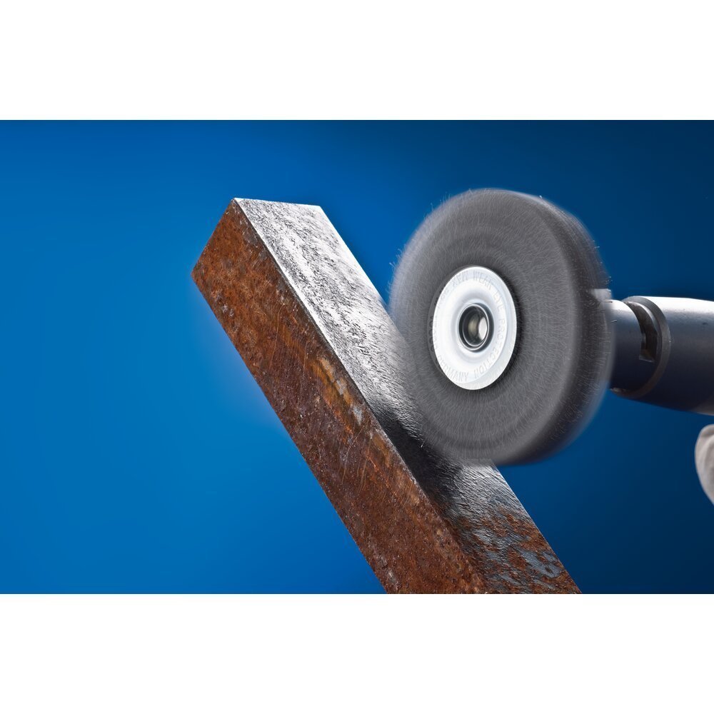 PFERD TOOLS Rundbürste ungezopft RBU Ø70x15 mm Schaft-Ø6 mm Stahl-Draht-Ø0,30 Produktbild img2 L