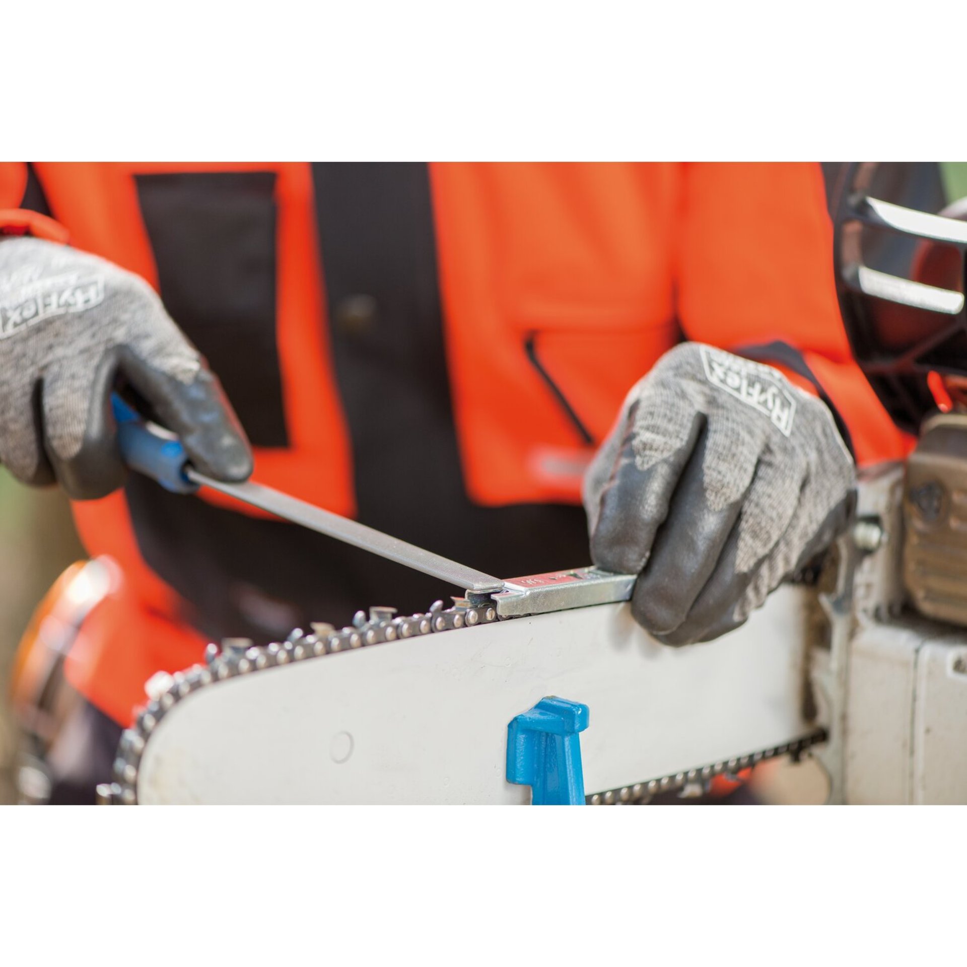 PFERD TOOLS Tiefenbegrenzerfeile Flachstumpf 150mm Hieb 2 für Sägeketten (10) Produktbild img3 L
