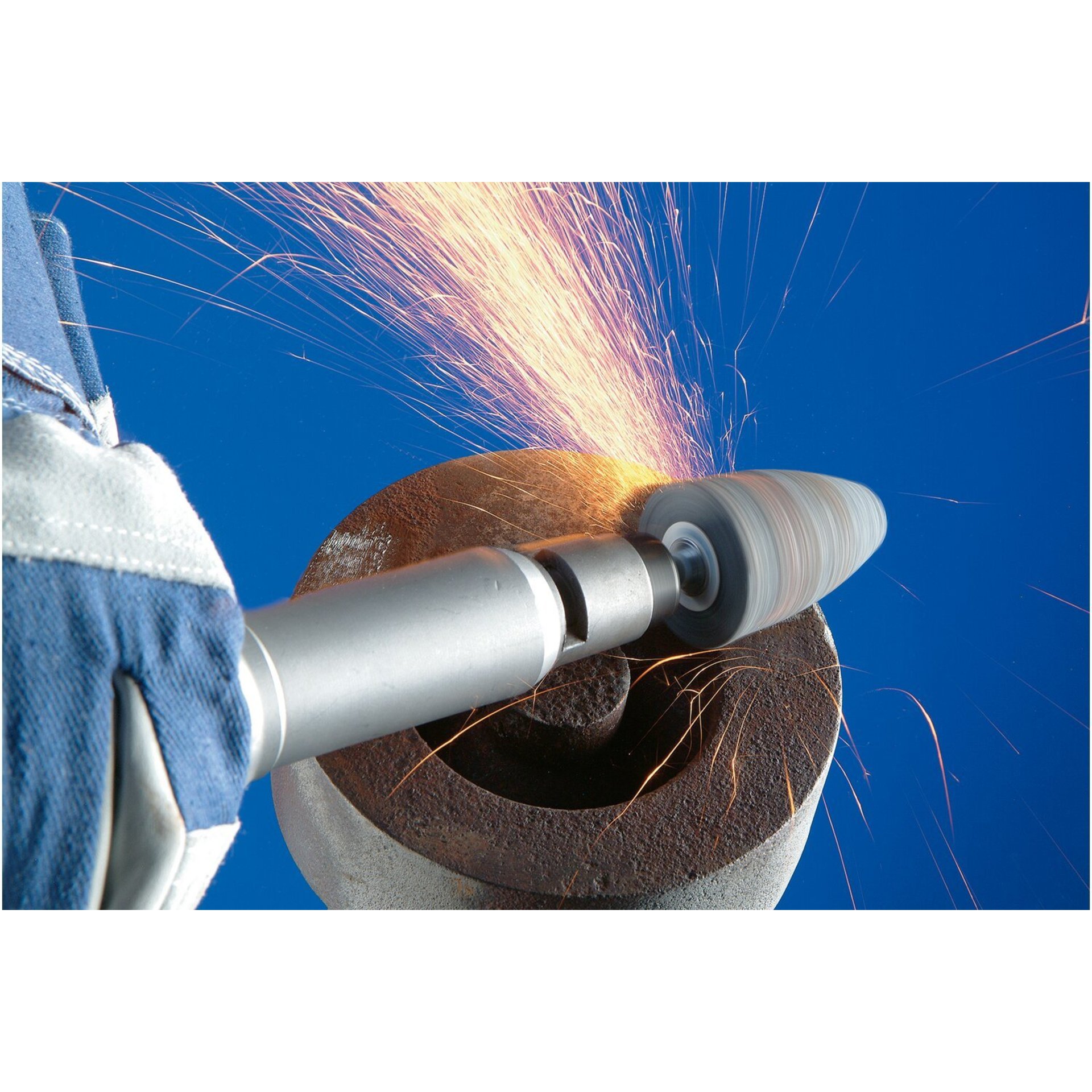 PFERD TOOLS CAST EDGE Schleifstift Spitzbogen Ø 20x32 mm Schaft-Ø 6 mm SIC30 für Grau-und Sphäroguss Produktbild img3 L