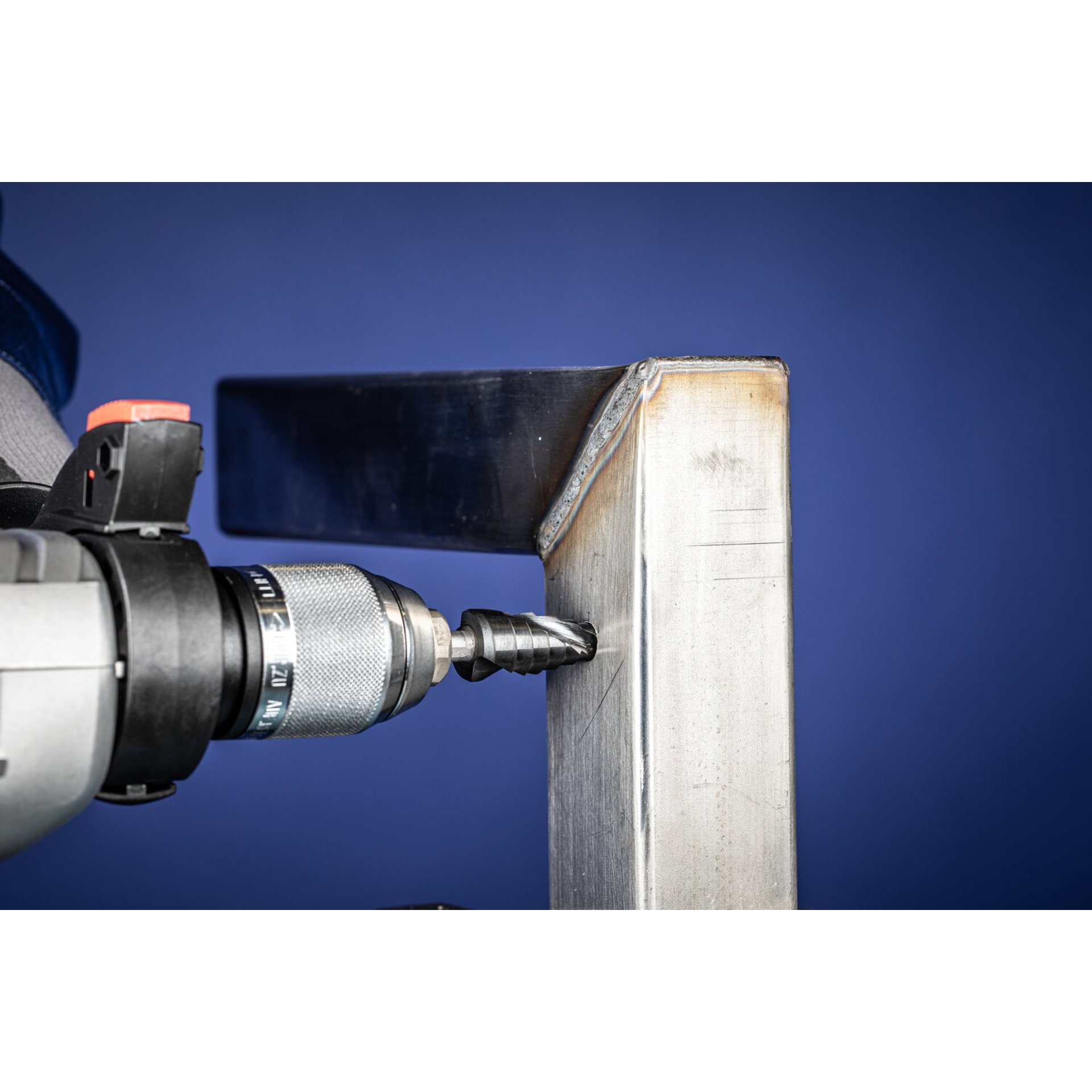 PFERD TOOLS Stufenbohrer HSS 9 Bohrstufen Ø 4-12 mm 3-Flächenschaft-Ø 6 mm HICOAT beschichtet Produktbild img2 L