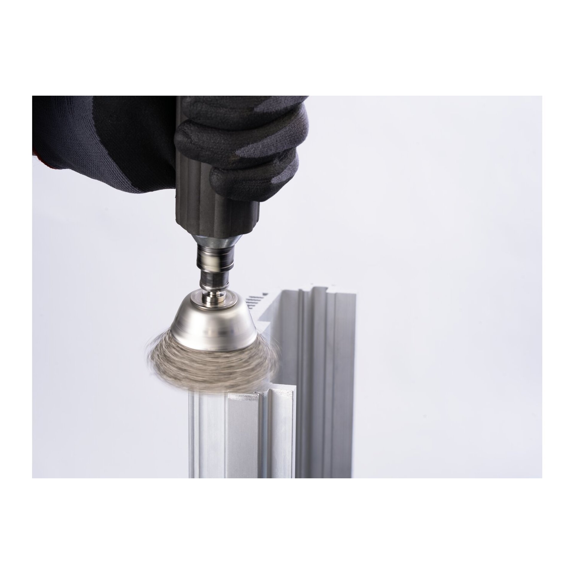 PFERD TOOLS Topfbürsten ungezopft INOX-Total, mit Schaft Produktbild img3 L