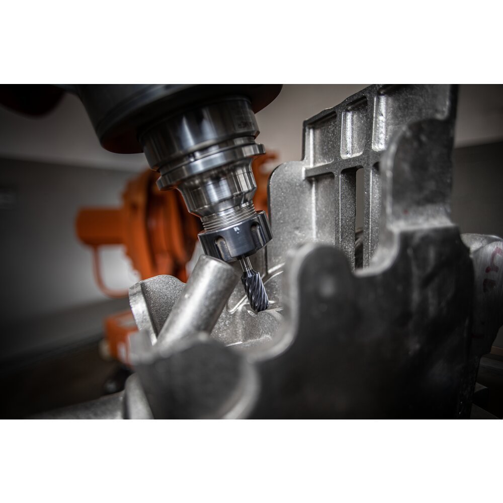 PFERD TOOLS Hartmetall Hochleistungsfrässtift INOX Walzenrund WRC Ø 12x25 mm Schaft-Ø 6 mm HICOAT Edelstahl Produktbild img3 L