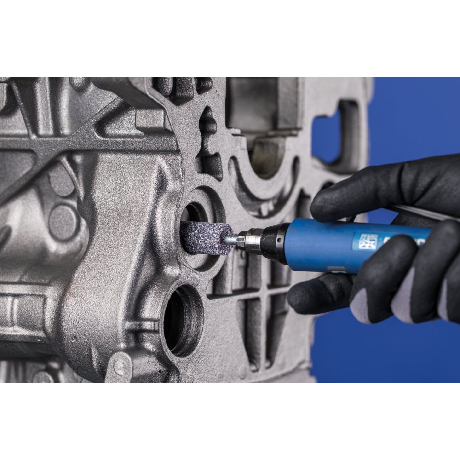 PFERD TOOLS CAST Schleifstift Zylinder Ø 32x32 mm Schaft-Ø 6 mm A24 für Grau-und Sphäroguss Produktbild img2 L