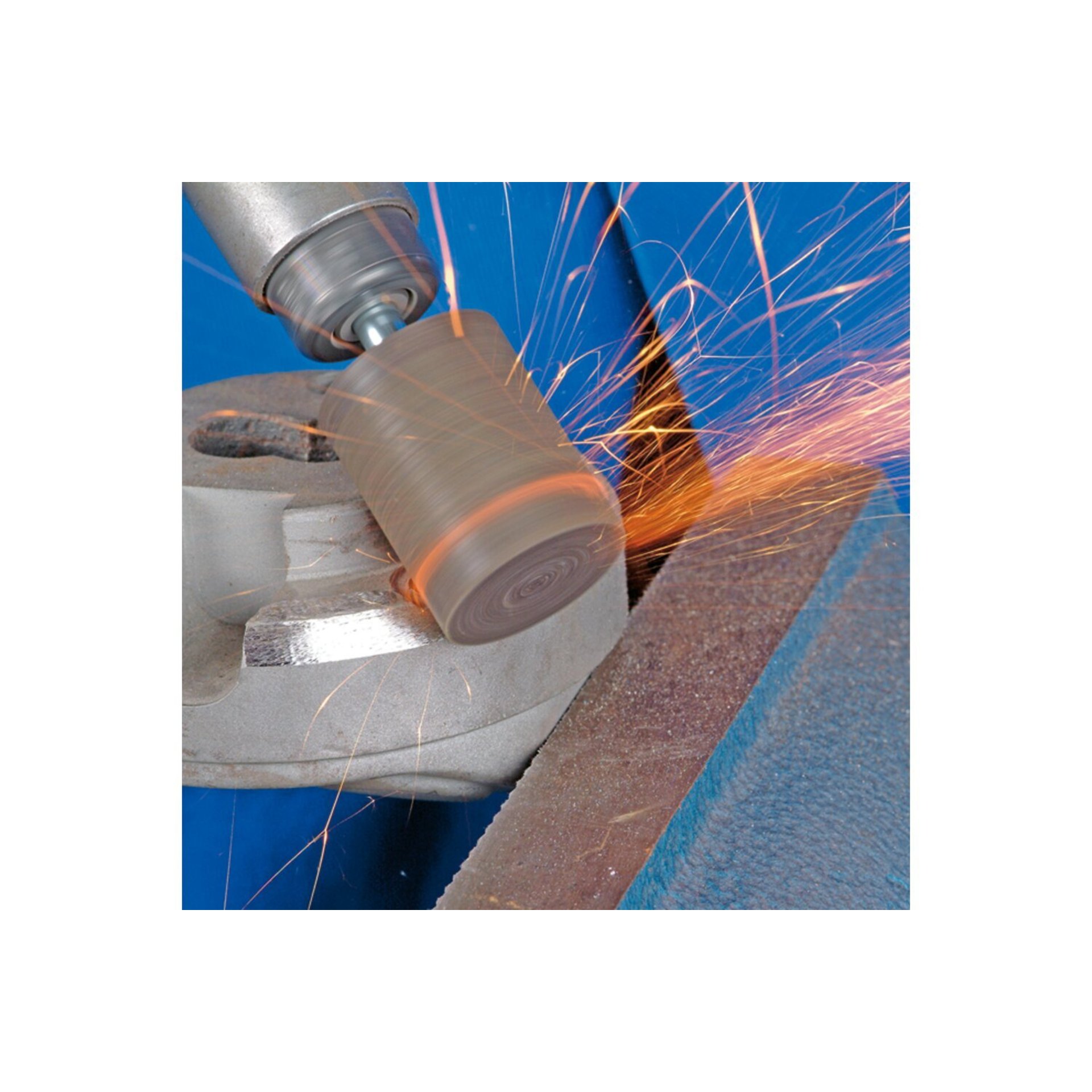 INOX EDGE Schleifstift Zylinder Ø 25x40mm Schaft-Ø 6 mm A30 für Edelstahl Produktbild img2 L