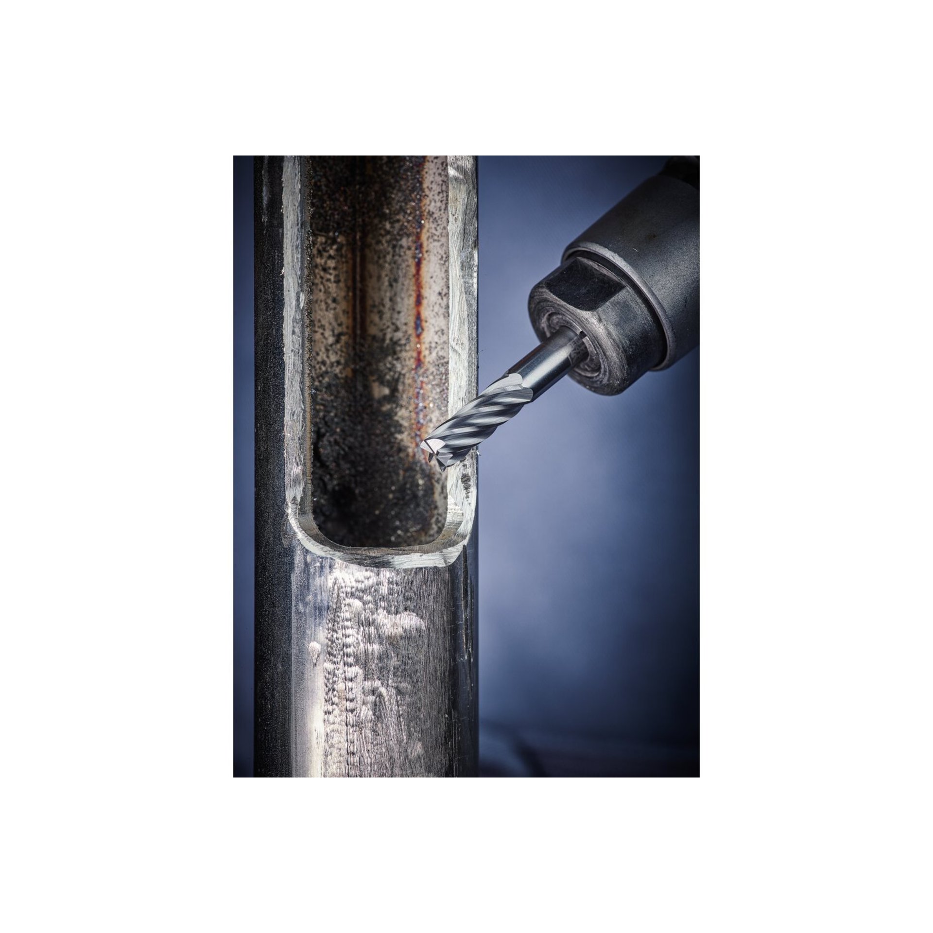 PFERD TOOLS Hartmetall Hochleistungsfrässtift INOX Zylinder ZYA Ø 10x20mm Schaft-Ø 6 mm HICOAT Edelstahl Produktbild img2 L