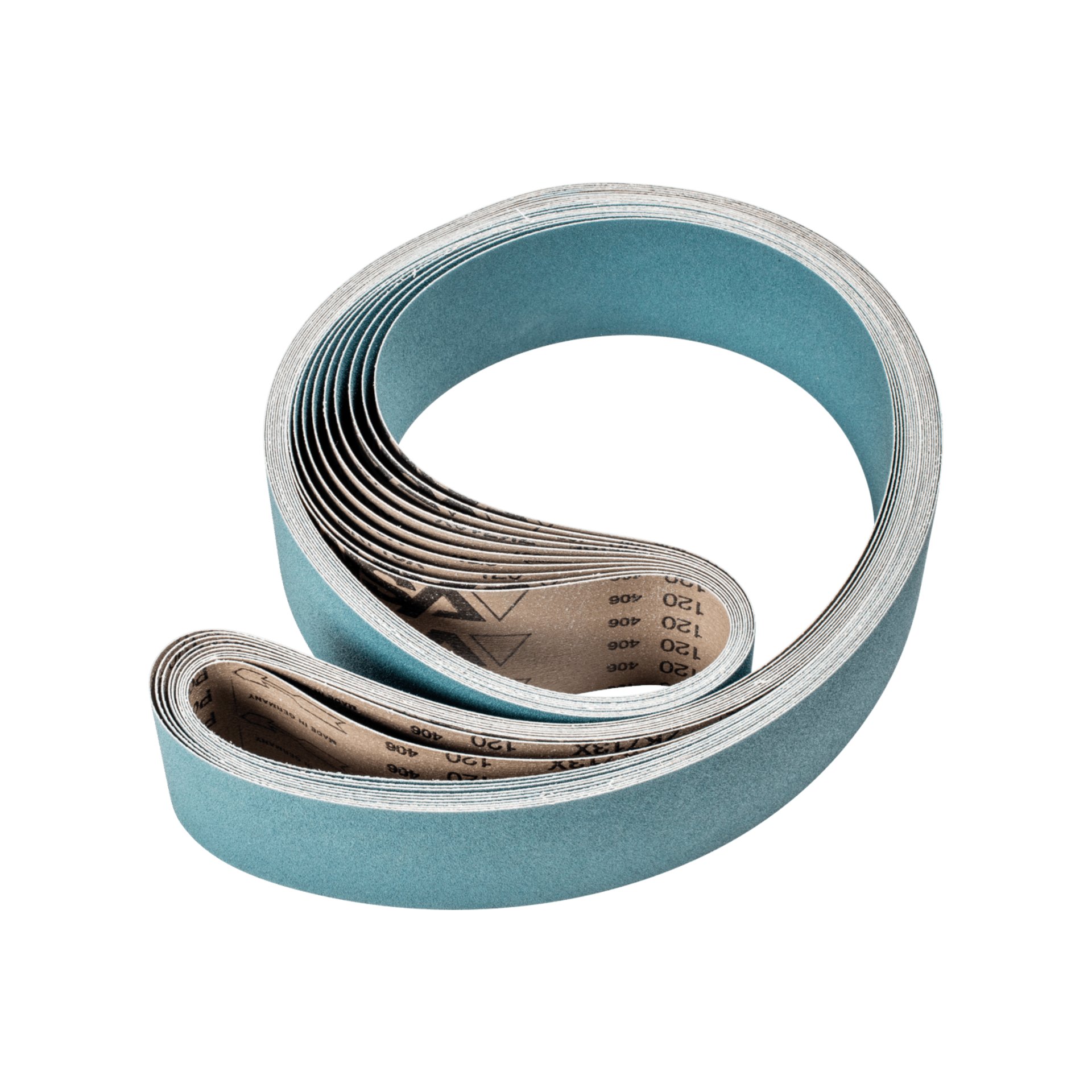 Zirkon Schleifband BA 75x2000mm Z120 für hohen Abtrag mit Bandschleifer Produktbild img1 L