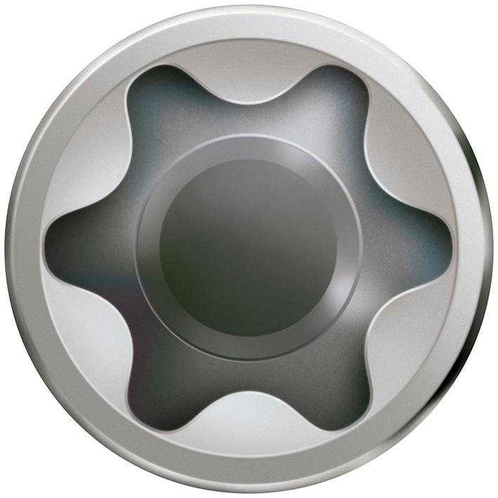 Reyher ART 88192 SPAX-D A 2 5 x 60/28 -T25 ZYLKO, T-STAR plus m. CUT-Spitze A 2 VE=S Produktbild img2 L