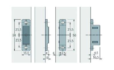 Fangmagnetschnäpper,13149weiß,5kg Hettich Produktbild img2 L