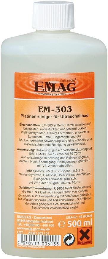Leiter- und Platinen Reiniger EM-303 Produktbild img1 L