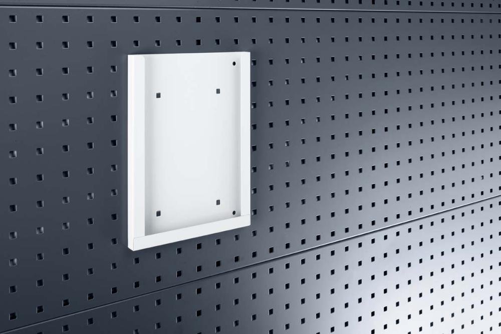 Prospekthalter A4 B224xT20xH302 mm für Lochplatten für Lochplatten bott Produktbild img1 L