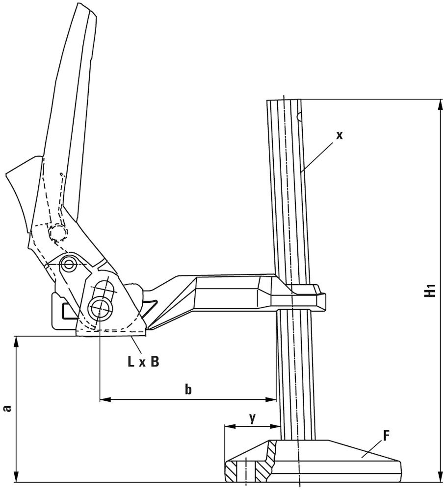 Bessey Maschinentischspanner BS Produktbild img5 L