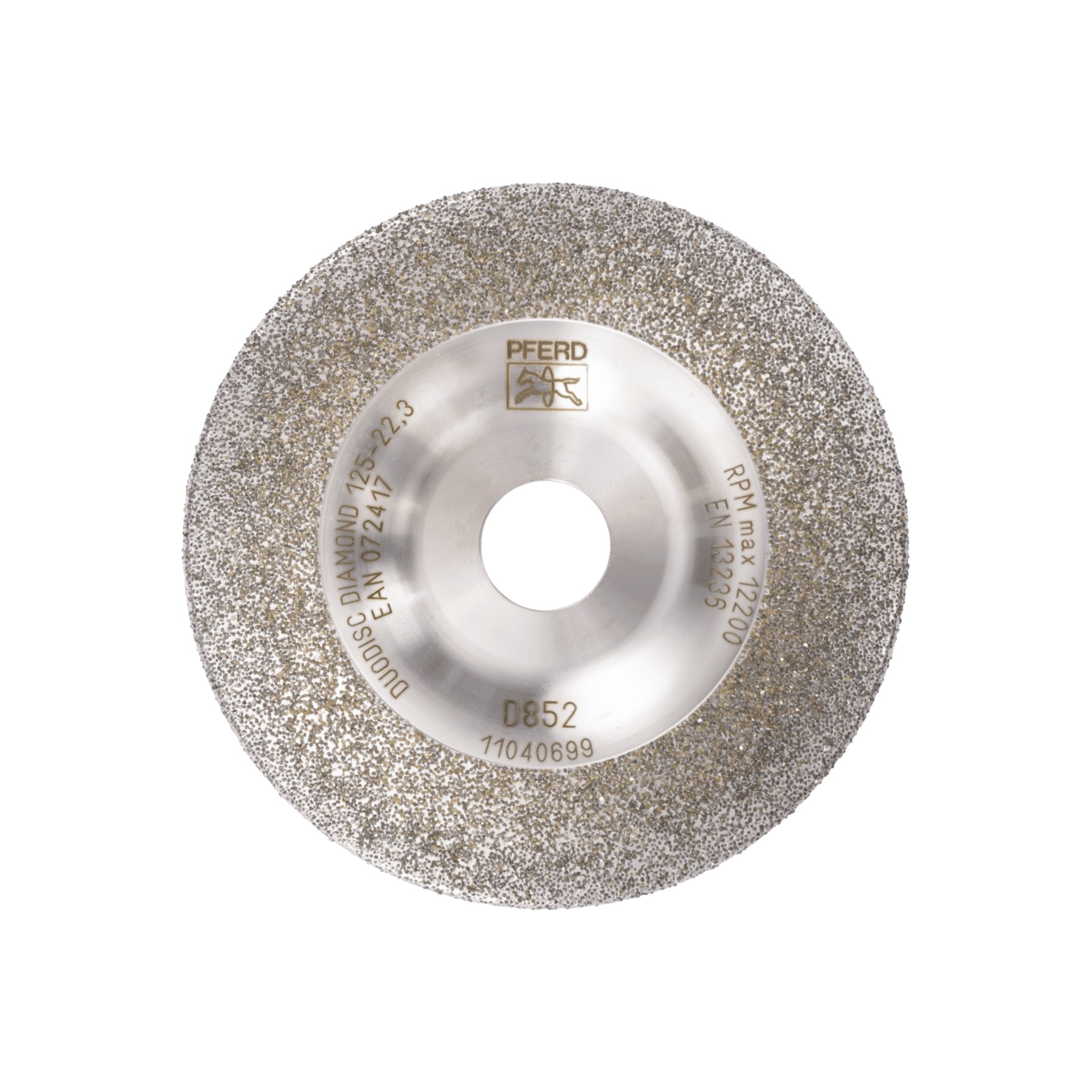 PFERD TOOLS DUODISC DIAMOND 150x22,23 mm D852 (sehr grob) zum Bearbeiten harter Werkstoffe Produktbild img2 L