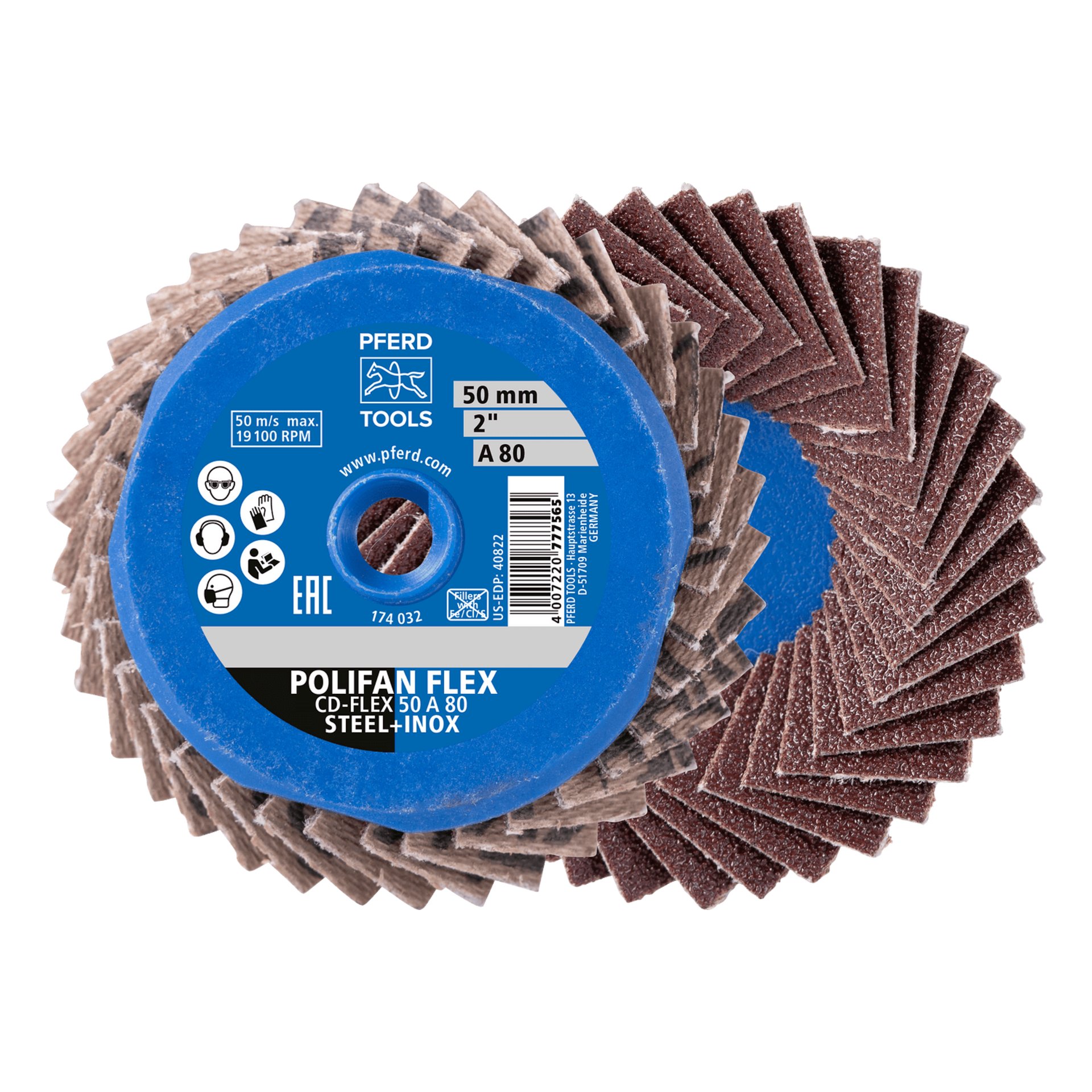 PFERD TOOLS COMBIDISC Mini-POLIFAN FLEX Produktbild img1 L