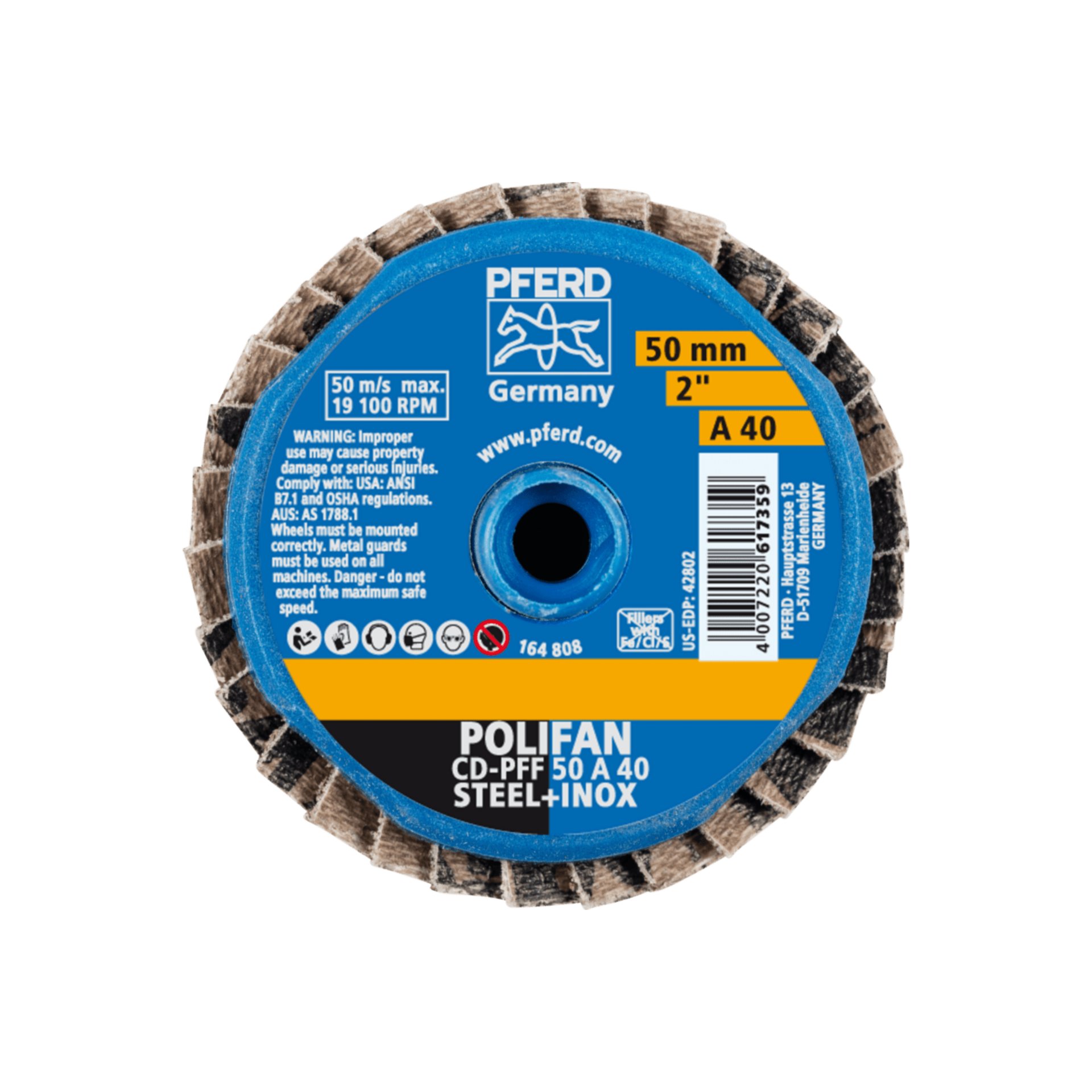 PFERD TOOLS COMBIDISC-Mini-POLIFAN Produktbild img3 L