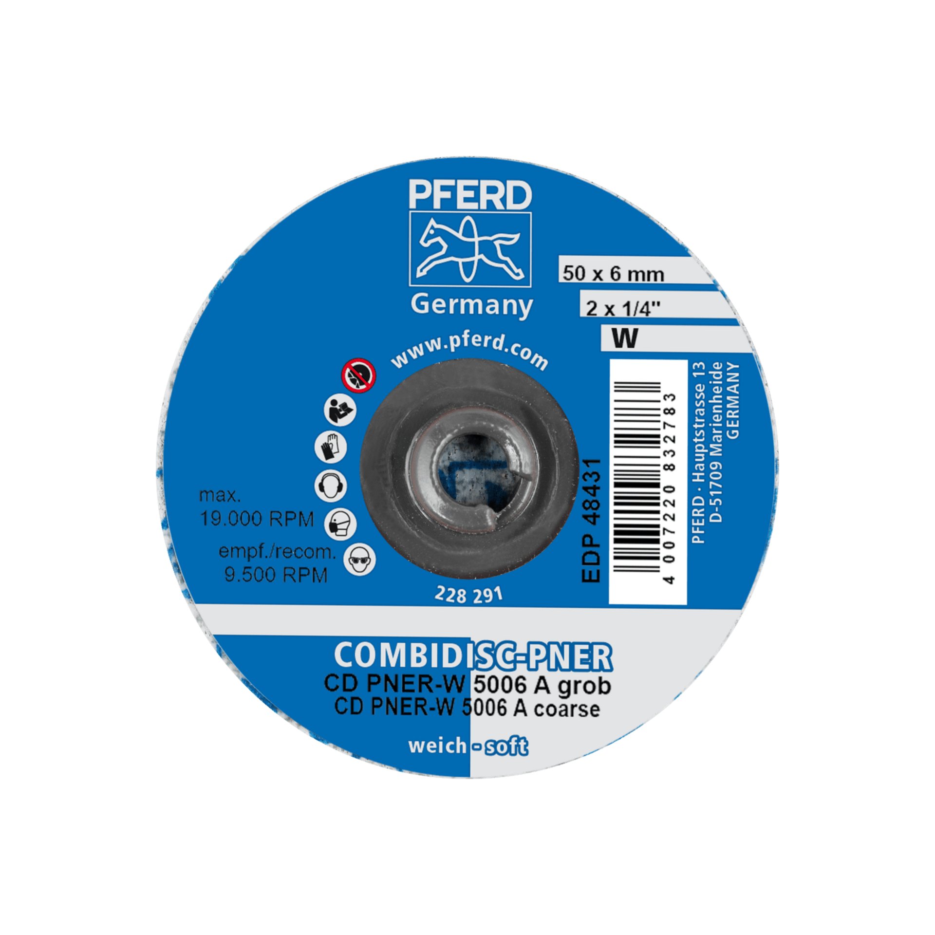 PFERD TOOLS COMBIDISC-Vliesronden PNER CD/CDR Produktbild img3 L