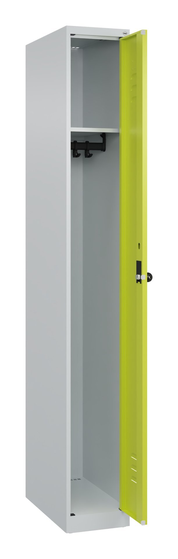 C+P Spind Classic PLUS, 1 Abteil, 1850x250x500mm, 7035/0024 Produktbild img1 L