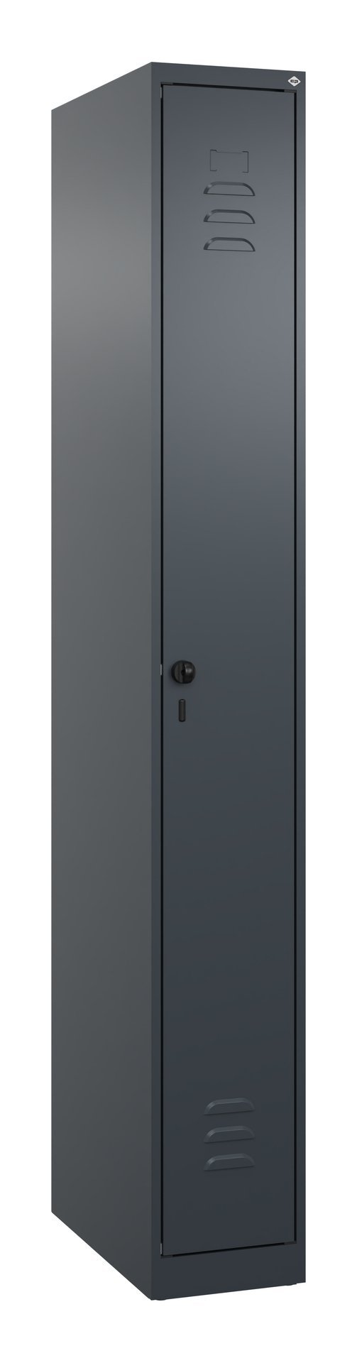 C+P Spind Classic PLUS, 1 Abteil, 1850x250x500mm, 7016/7016 Produktbild img2 L