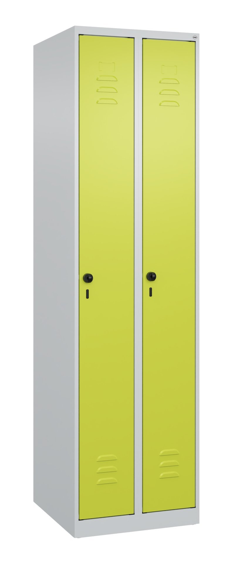 C+P Spind Classic PLUS, 2 Abteile, 1850x500x500mm, 7035/0024 Produktbild img2 L