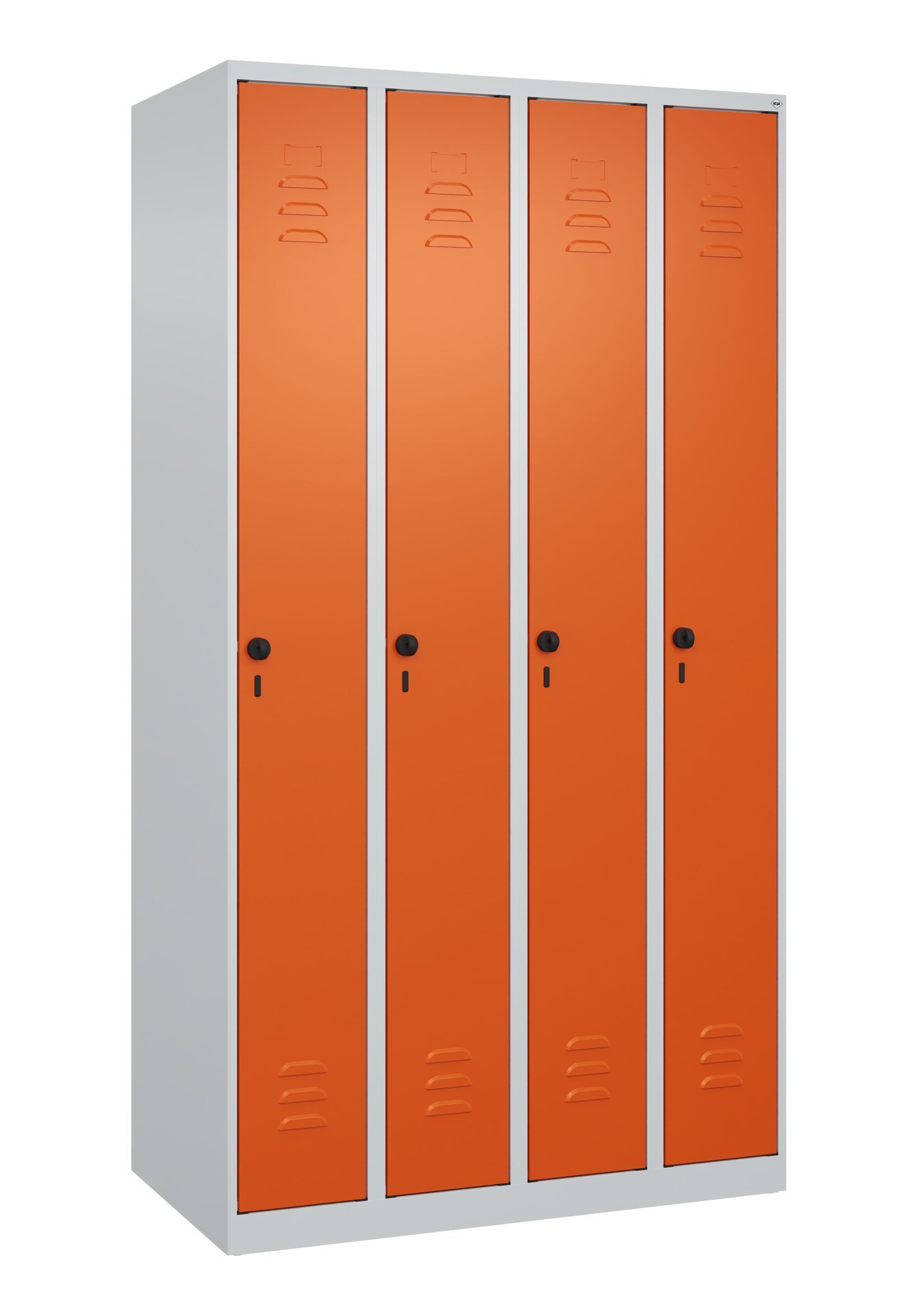 C+P Spind Classic PLUS, 4 Abteile, 1850x1000x500mm, 7035/2004 Produktbild img2 L