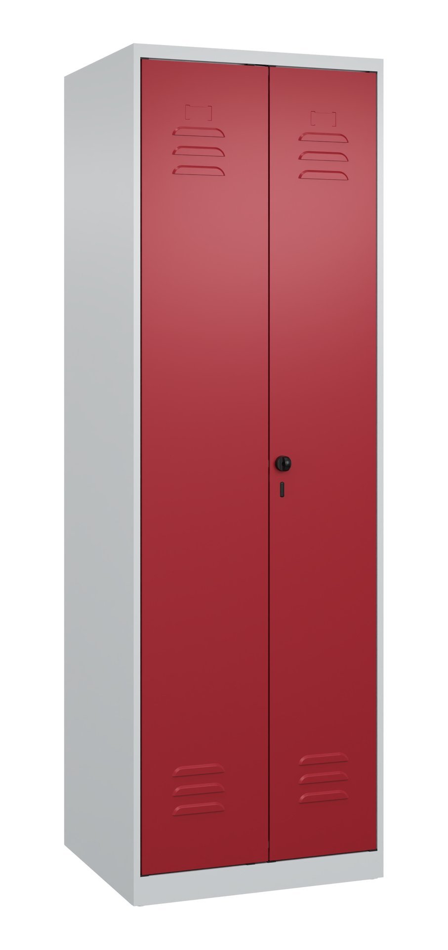 C+P PSA Doppel-Spind Classic PLUS, 2 Abteile, 1850x600x500mm, 7035/3003 Produktbild img2 L