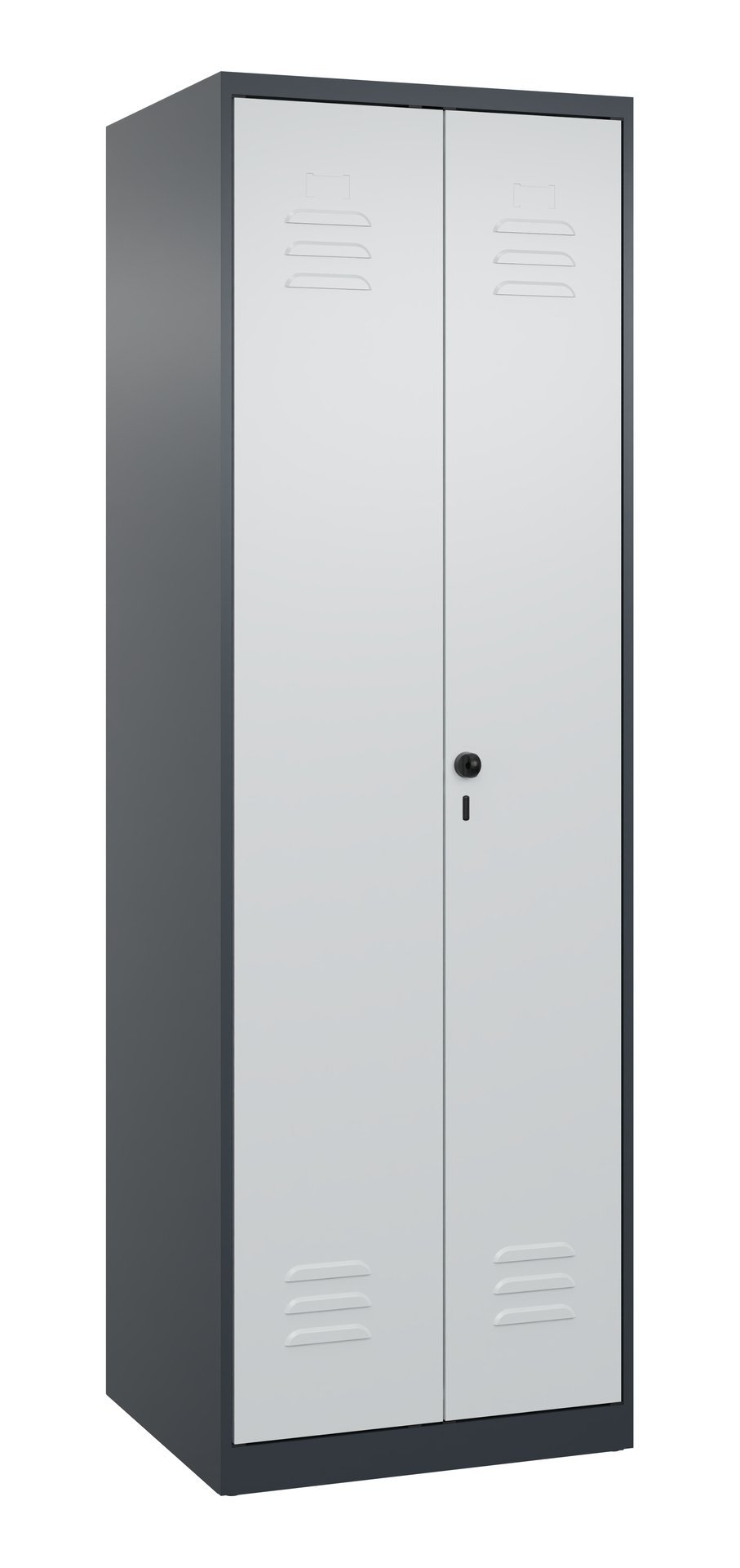 C+P PSA Doppel-Spind Classic PLUS, 2 Abteile, 1850x600x500mm, 7016/7035 Produktbild img2 L