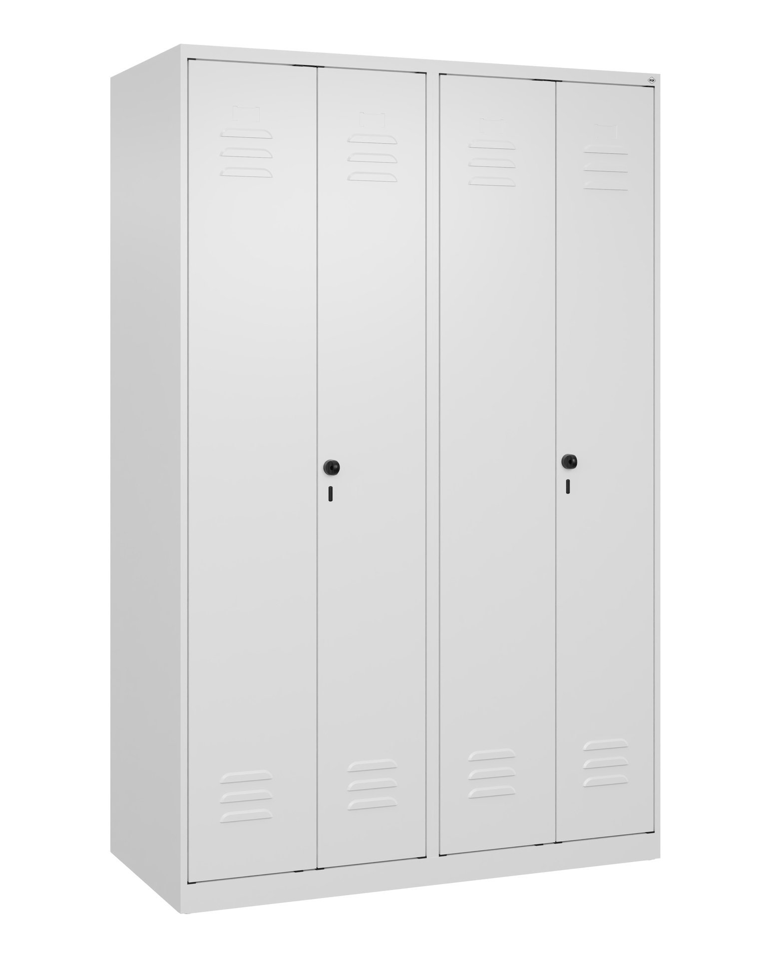 C+P PSA Doppel-Spind Classic PLUS, 4 Abteile, 1850x1200x500mm, 9016/9016 Produktbild img2 L