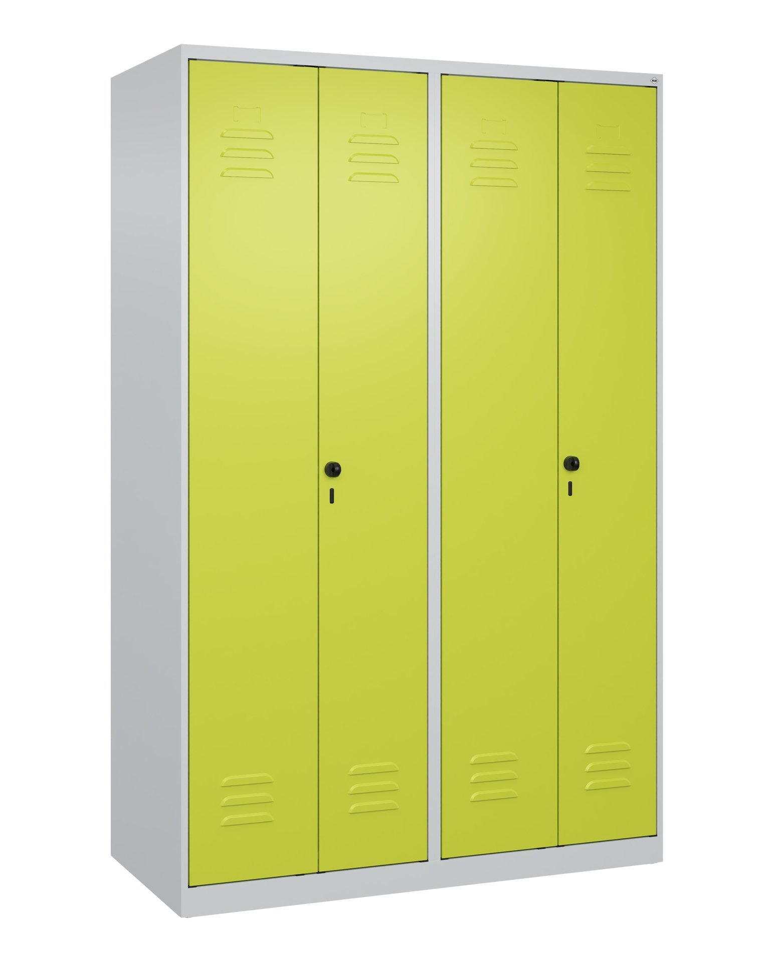 C+P PSA Doppel-Spind Classic PLUS, 4 Abteile, 1850x1200x500mm, 7035/0024 Produktbild img2 L