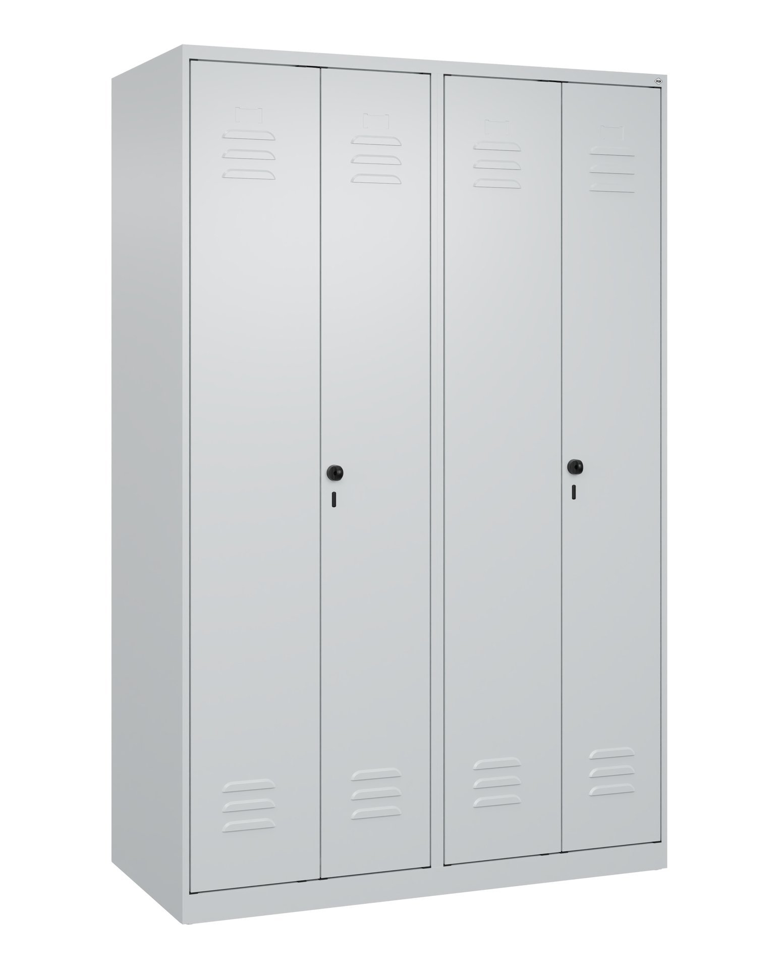 C+P PSA Doppel-Spind Classic PLUS, 4 Abteile, 1850x1200x500mm, 7035/7035 Produktbild img2 L