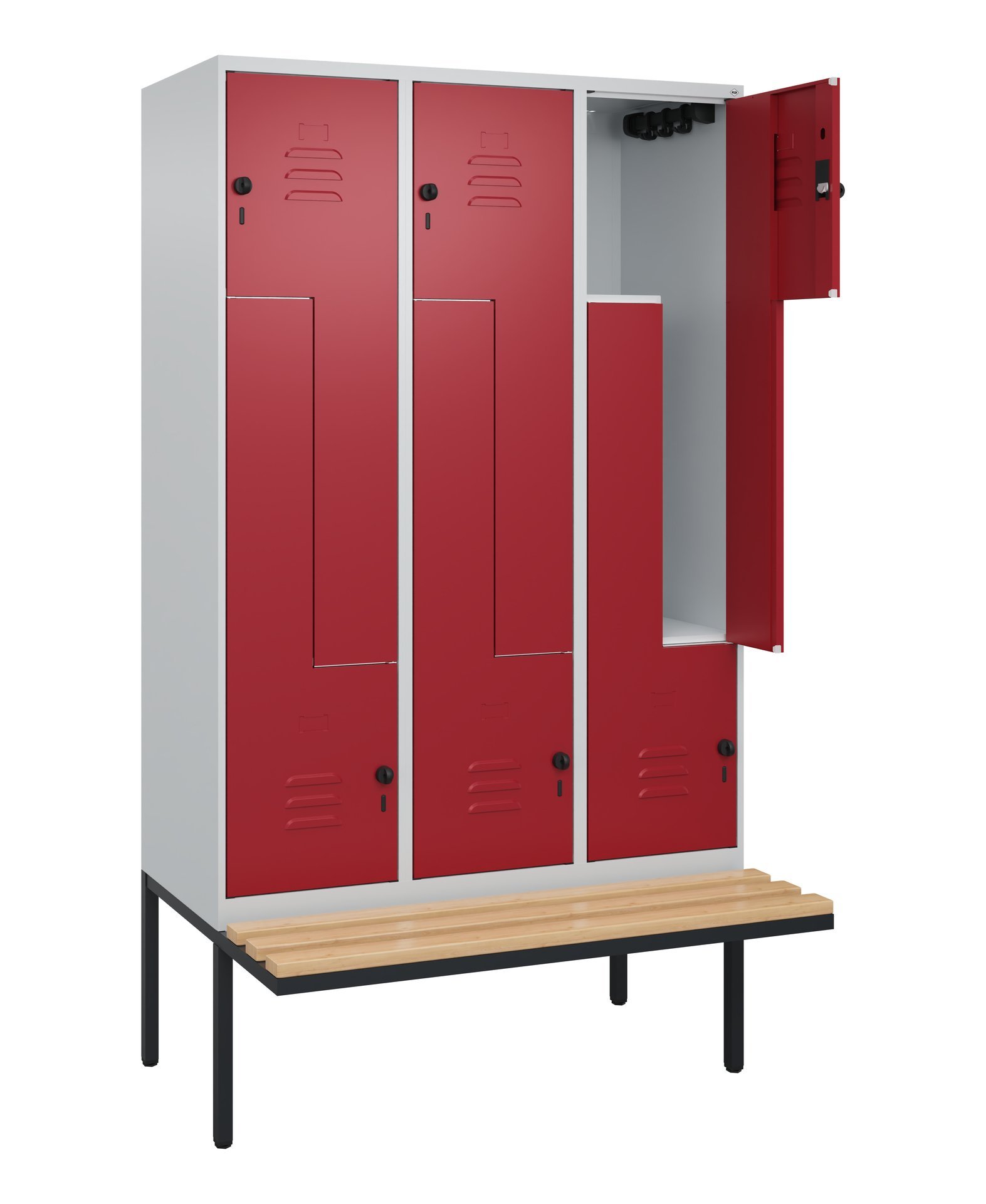 Classic PLUS mit 6 Abteilen und Bank Produktbild img1 L