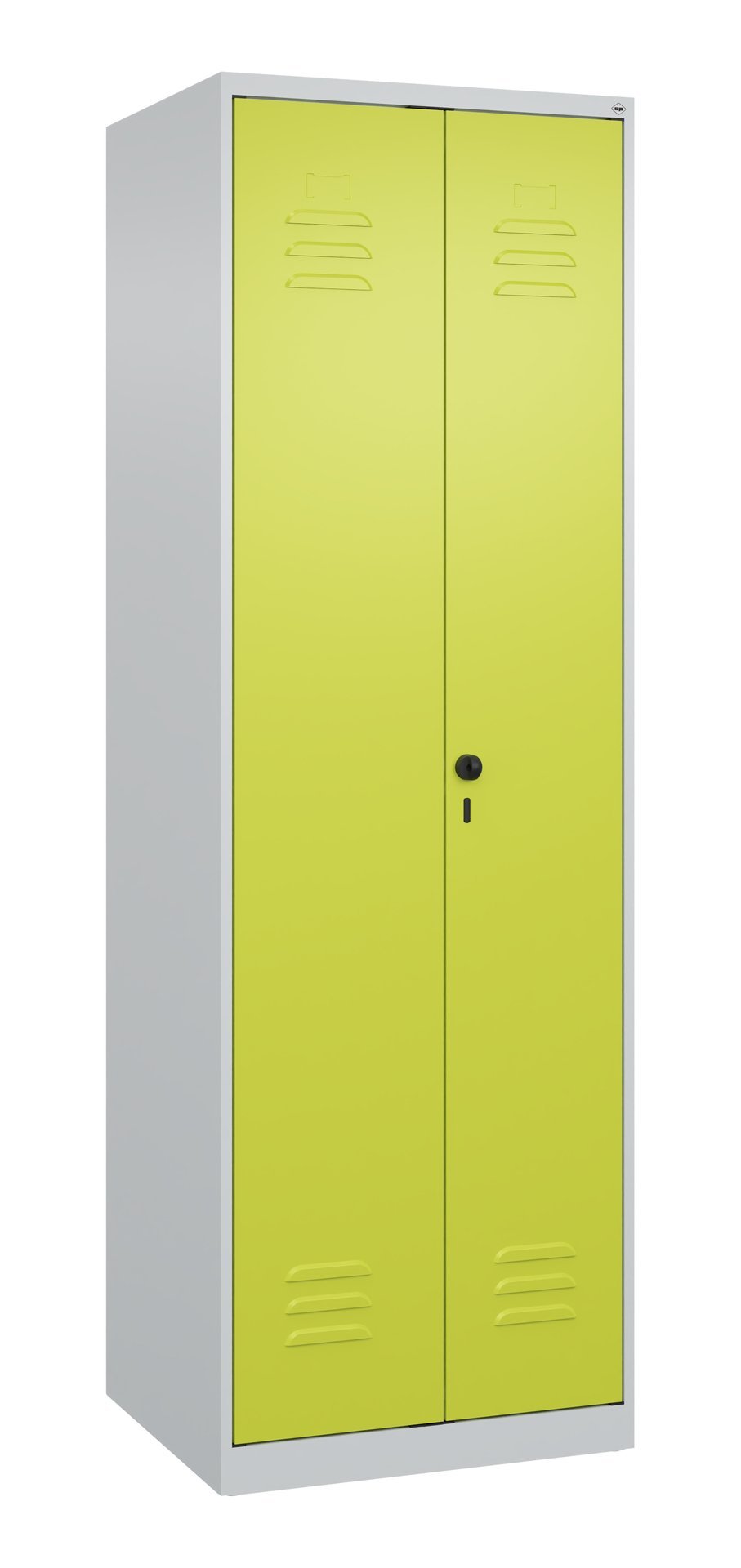 C+P Putzmittel-Spind Classic PLUS, 2 Abteile, 1850x600x500mm, 7035/0024 Produktbild img2 L