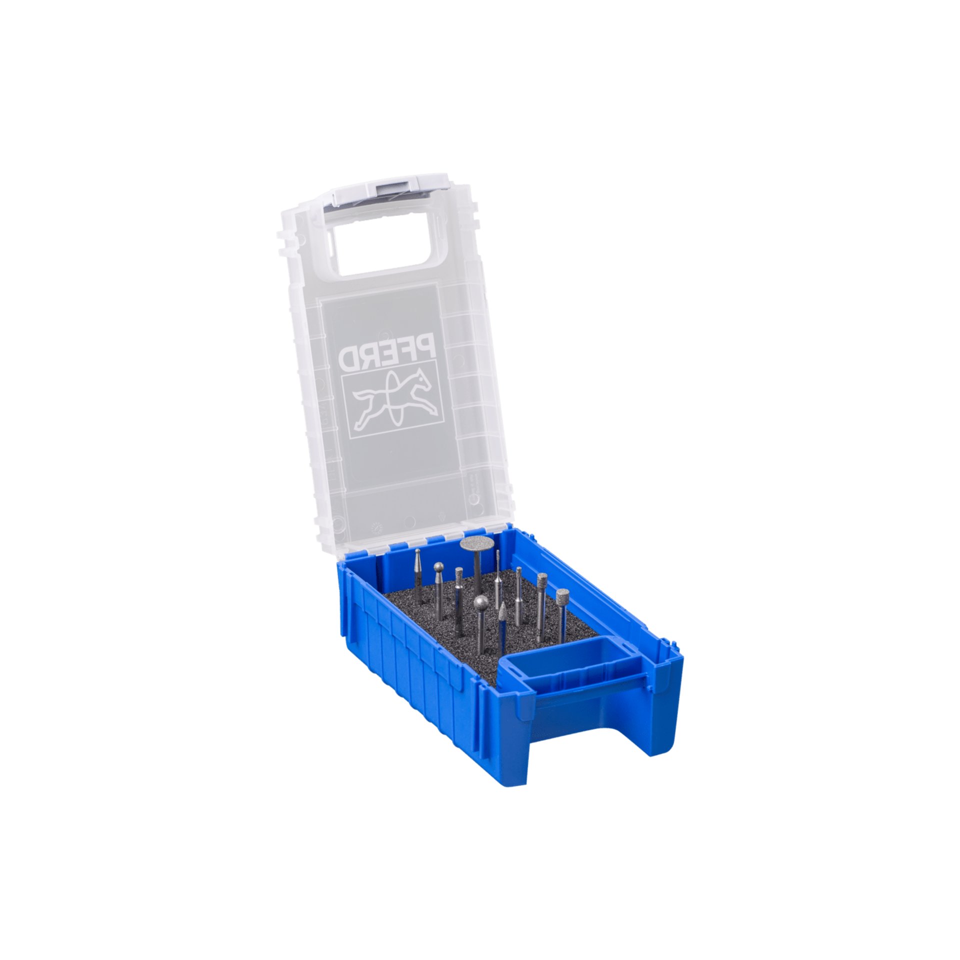 PFERD TOOLS Diamant-Schleifstift-Set 10-tlg. Schaft-Ø3 mm D126 (mittel) Produktbild img1 L