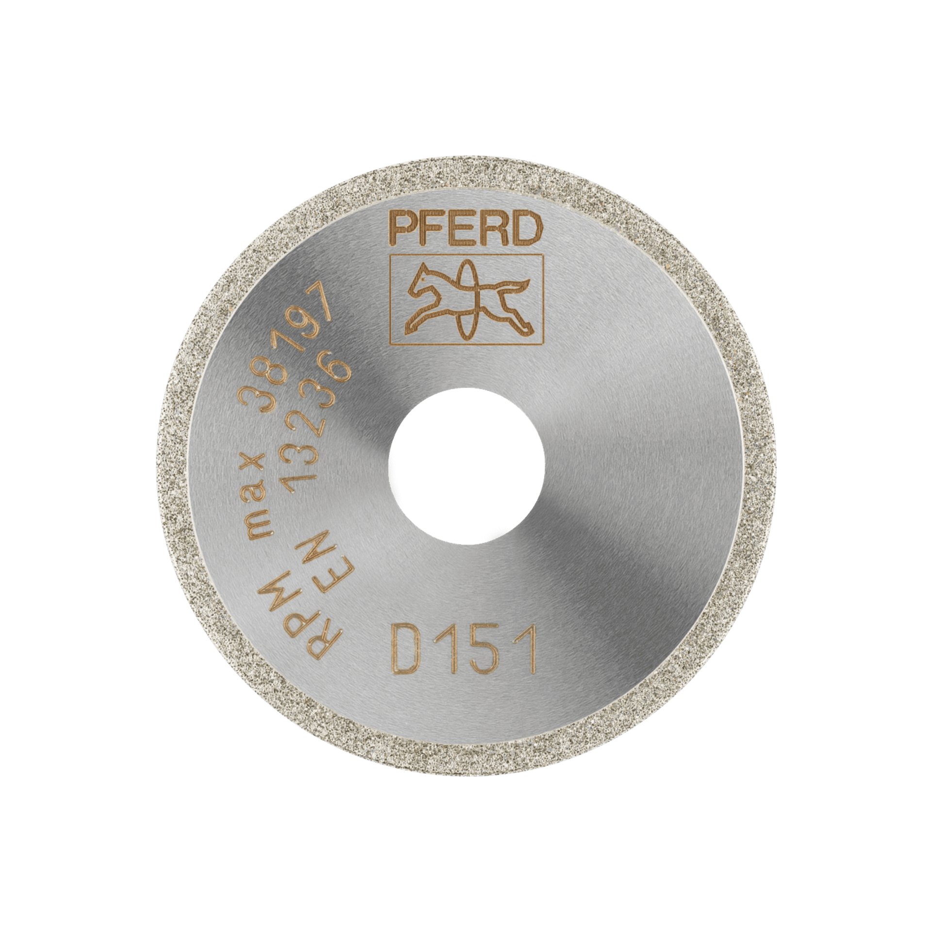 PFERD TOOLS Diamant-Trennscheibe D1A1R 40x1,0x10,0mm D151 (mittel) für Glas/Keramik/Hartmetall Produktbild img1 L