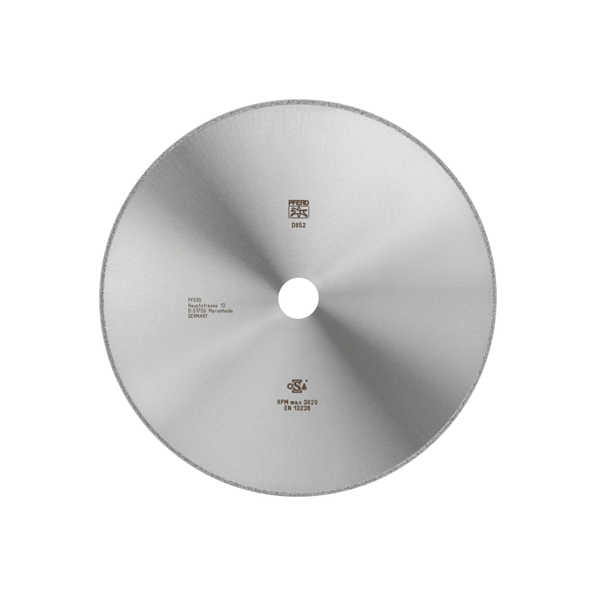 PFERD TOOLS Diamant-Trennscheibe D1A1R 400x4,5x40,0mm D852 (sehr grob) für Grau-/Sphäroguss Produktbild img1 L