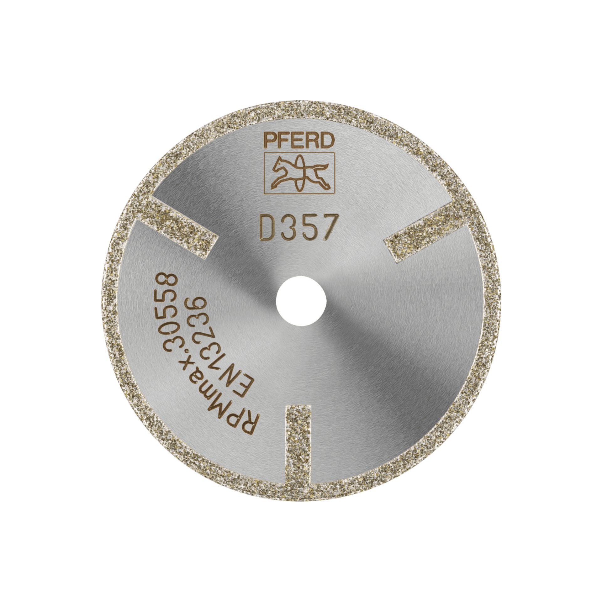 PFERD TOOLS Diamant-Trennscheibe D1A1R 50x2,0x6,0mm D357 (grob) mit Schutzsegment für GFK/CFK Produktbild img1 L