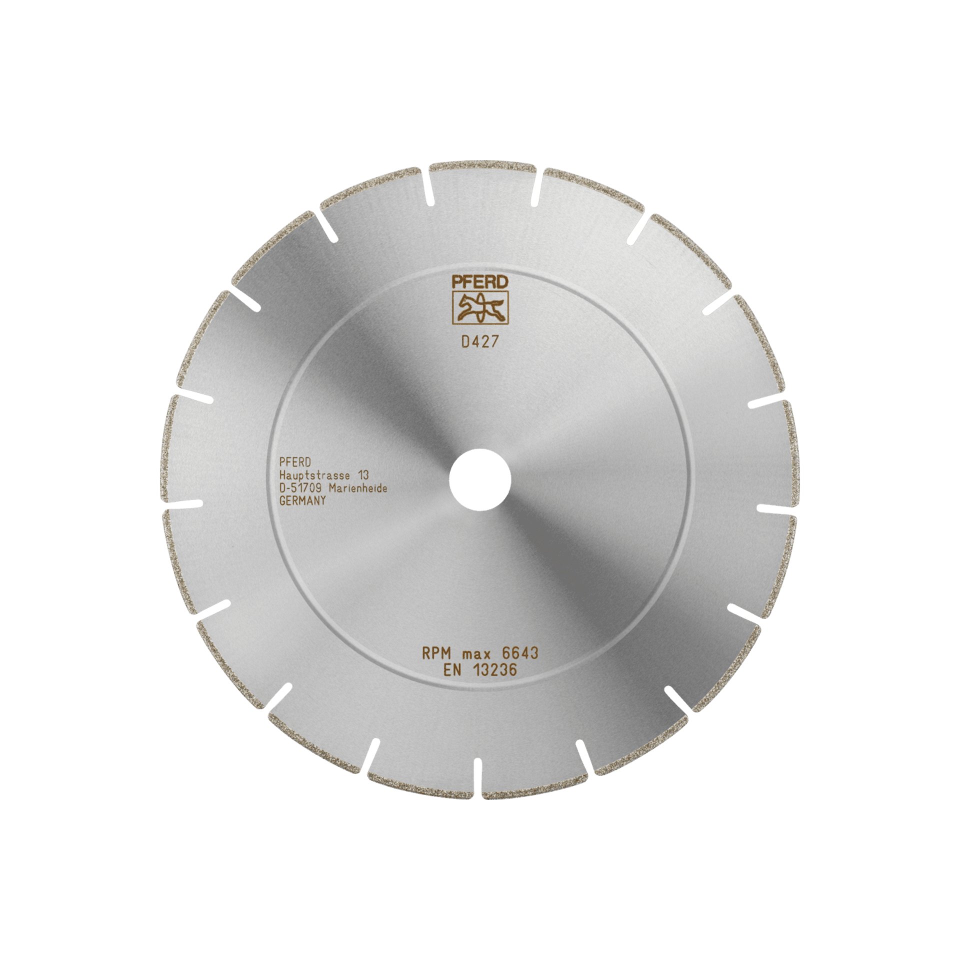 PFERD TOOLS Diamant-Trennscheiben Form 1A1R GAS 2 Produktbild img1 L