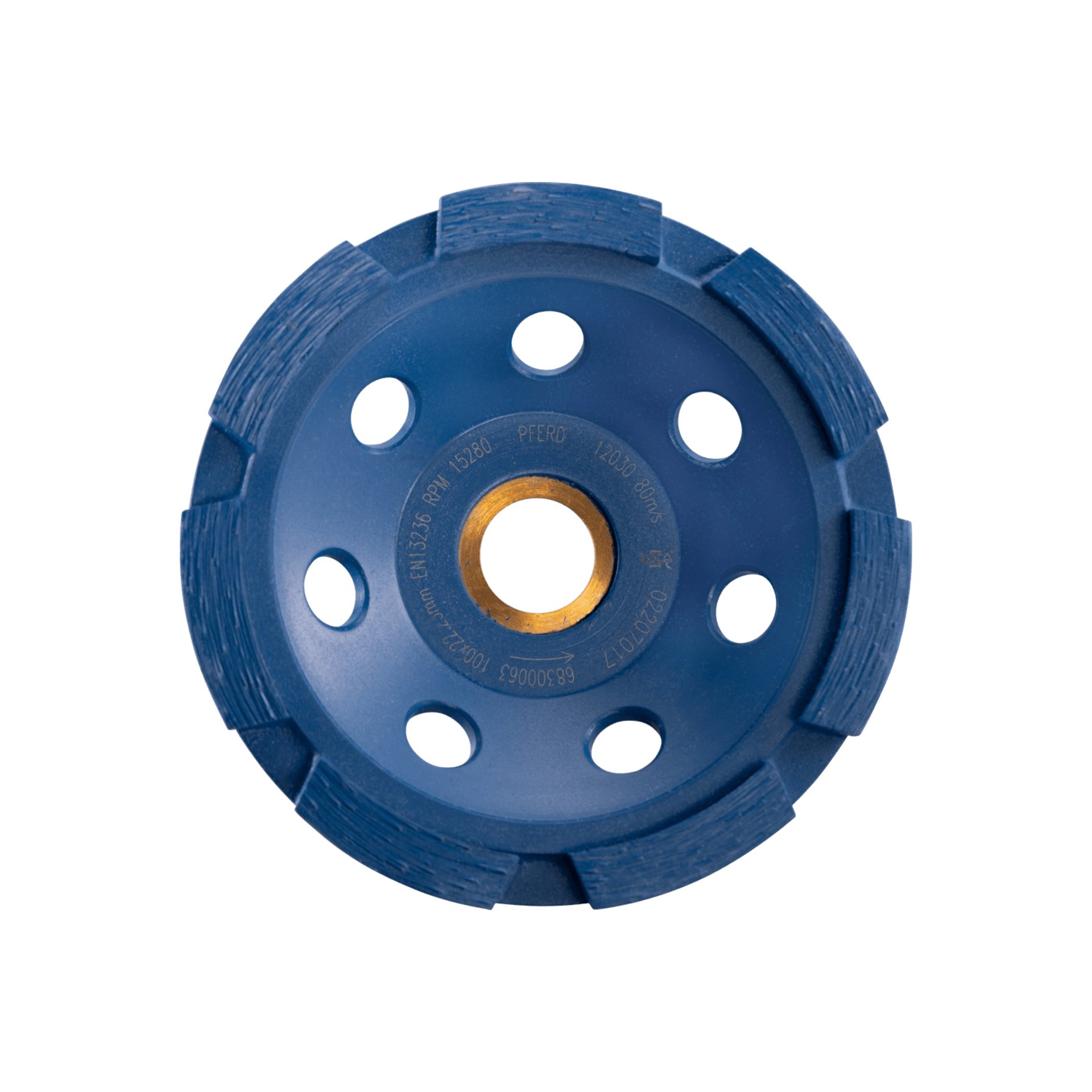 PFERD TOOLS Diamant-Teller DCW 1R 100x6x22,23 mm zum egalisieren von Beton und Estrich Produktbild img1 L
