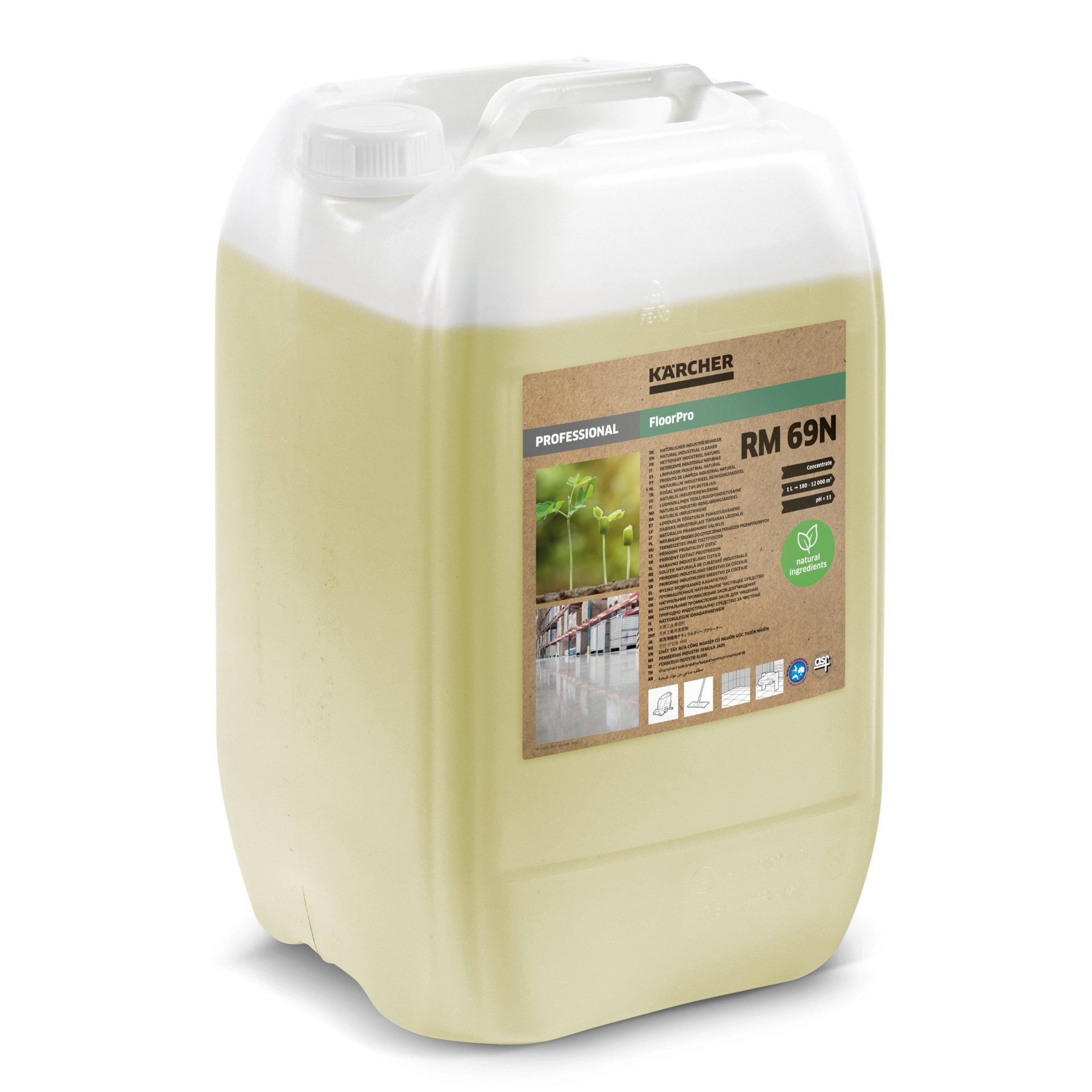 Kärcher RM 69N** 20L Natürlicher Industriereinig Produktbild img1 L