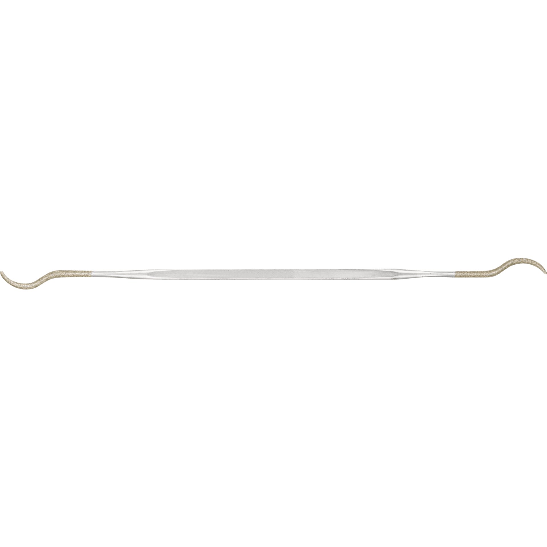 PFERD TOOLS Diamant-Riffelfeile Vogelzunge geb. 150mm D126 (mittel) f. kompl. Geo. harter Werkstoffe Produktbild img1 L